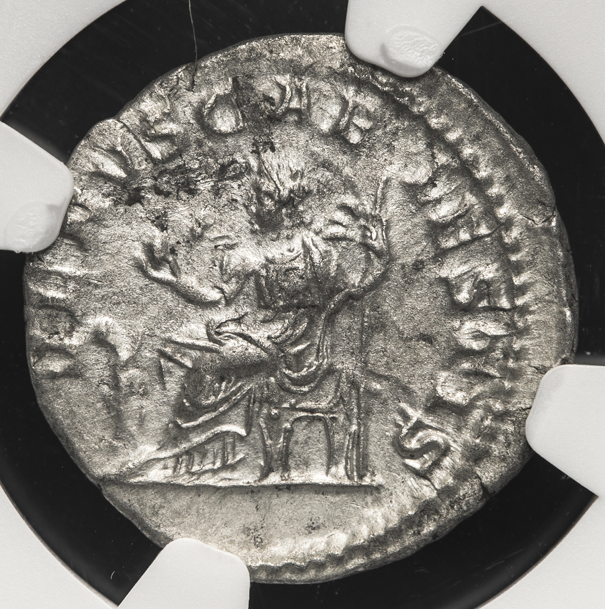 貨幣博物館 | Roman Empire ローマ帝国 AR Denarius Julia Soaemias