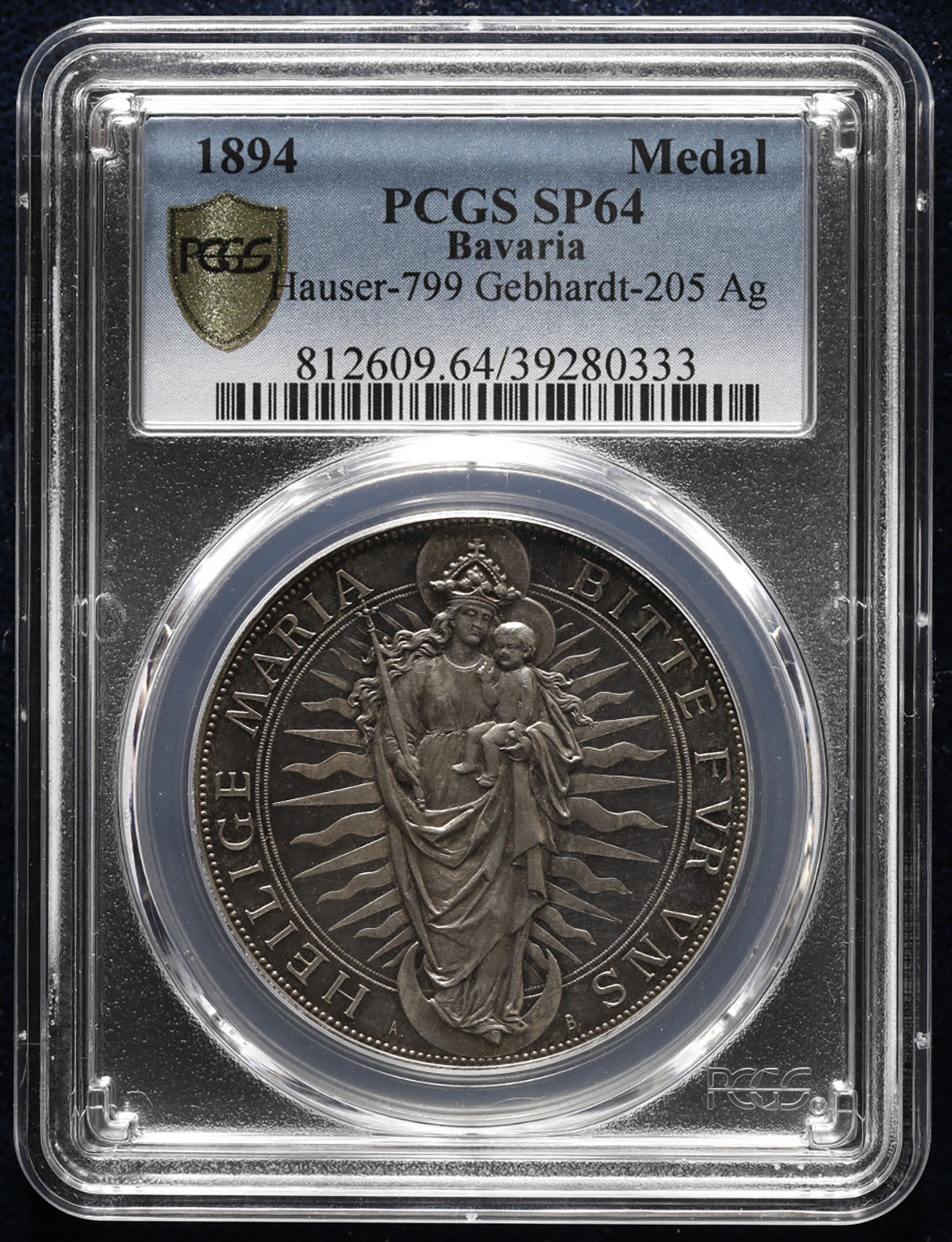 1913年 バイエルン PCGS SP64BN 硬貨 Sch51G1 1913年 バイエルン PCGS SP64BN 硬貨 Sch51G1