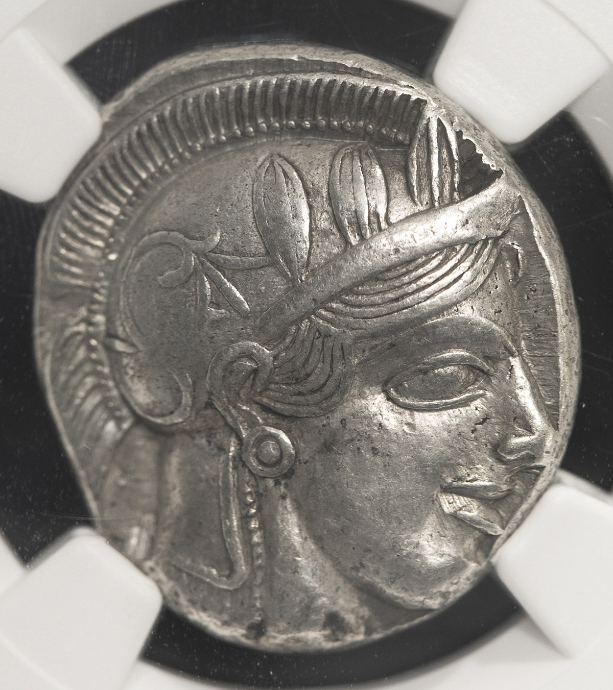 アッティカアテネ　440-404BC Ch XF アッティカアテネ440-404BC Ch XF