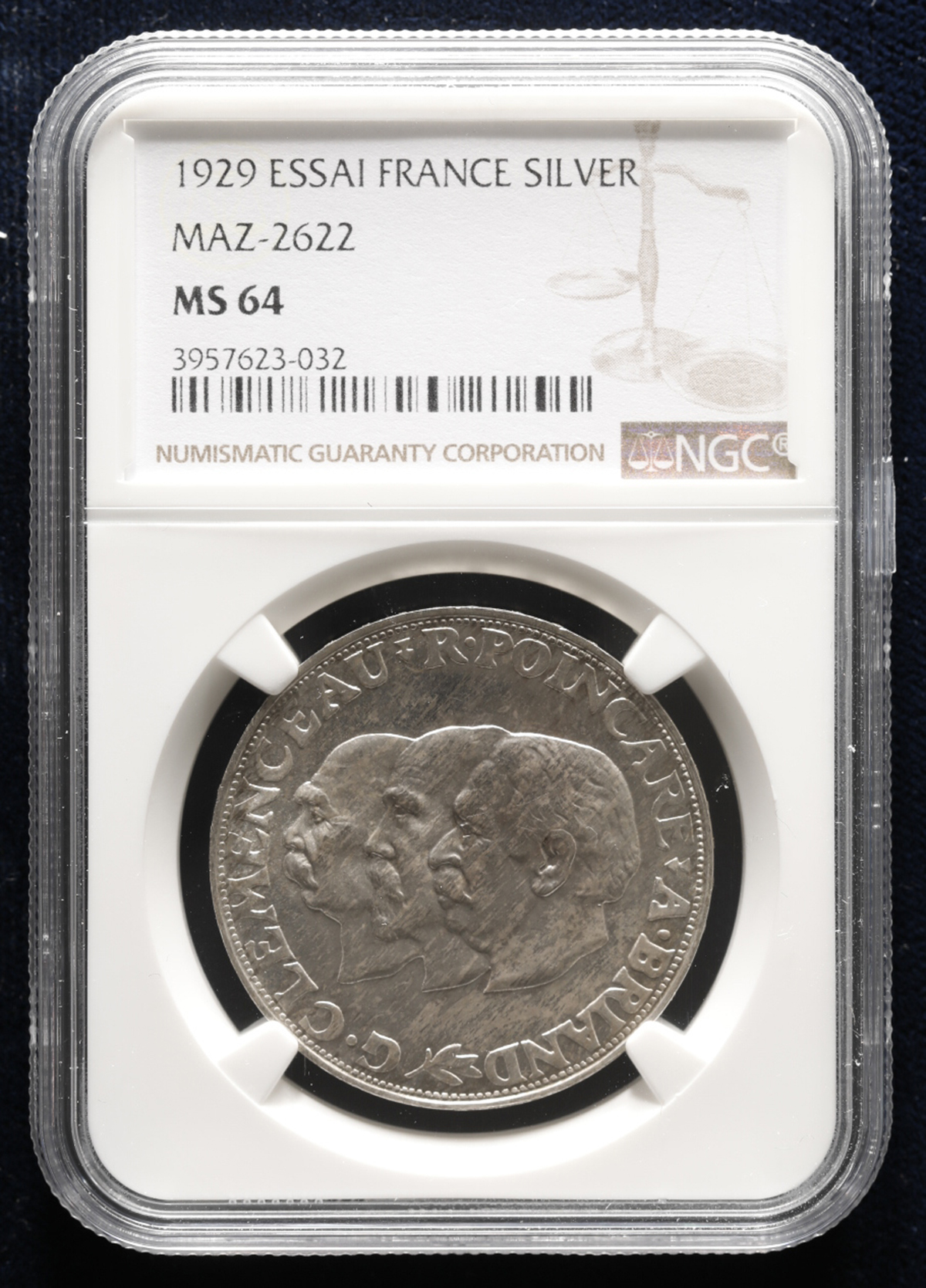 貨幣博物館 | FRANCE 3rd Rep 第三共和政（1870~1940） Essai AR Medal