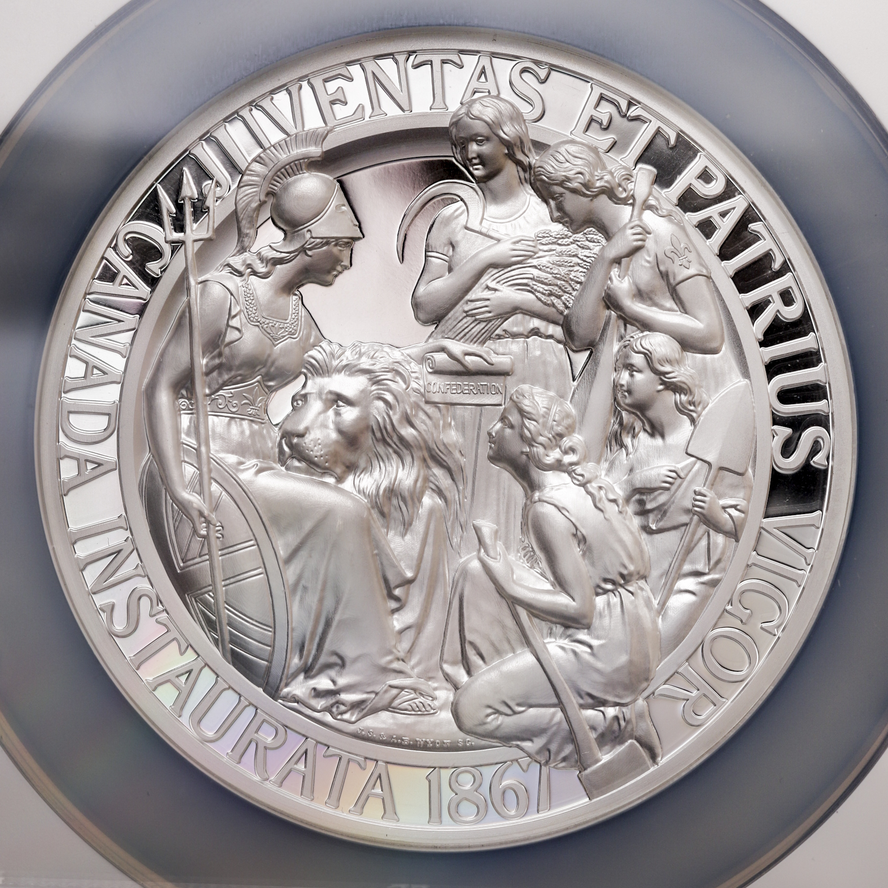 貨幣博物館 | CANADA カナダ AR Medal 1867（2017 Restrike）