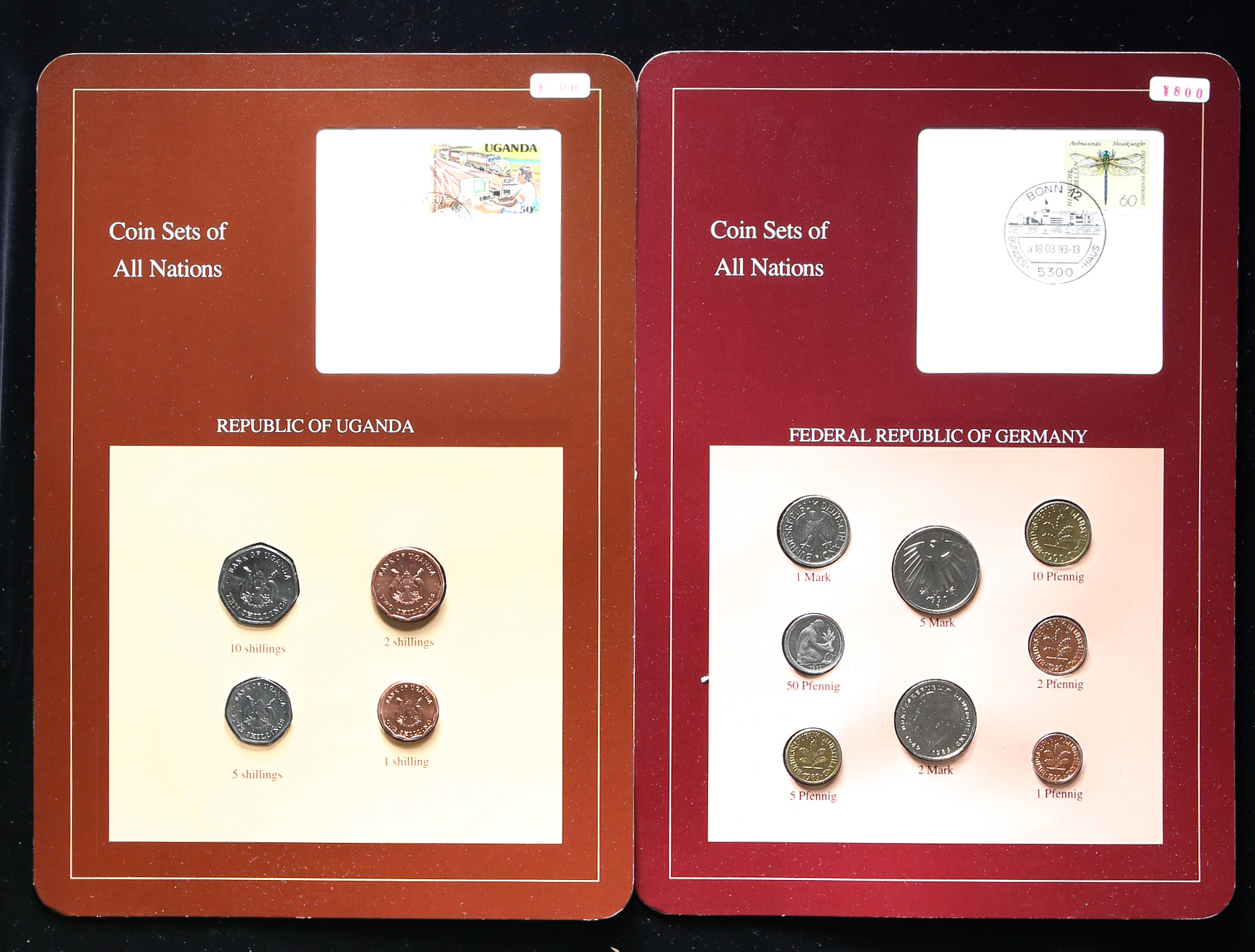 貨幣博物館 | Coin Set of All Nations フランクリンミント社製 世界各国33シート入り 国内送料別途500円 返品不可  Sold as is No returns