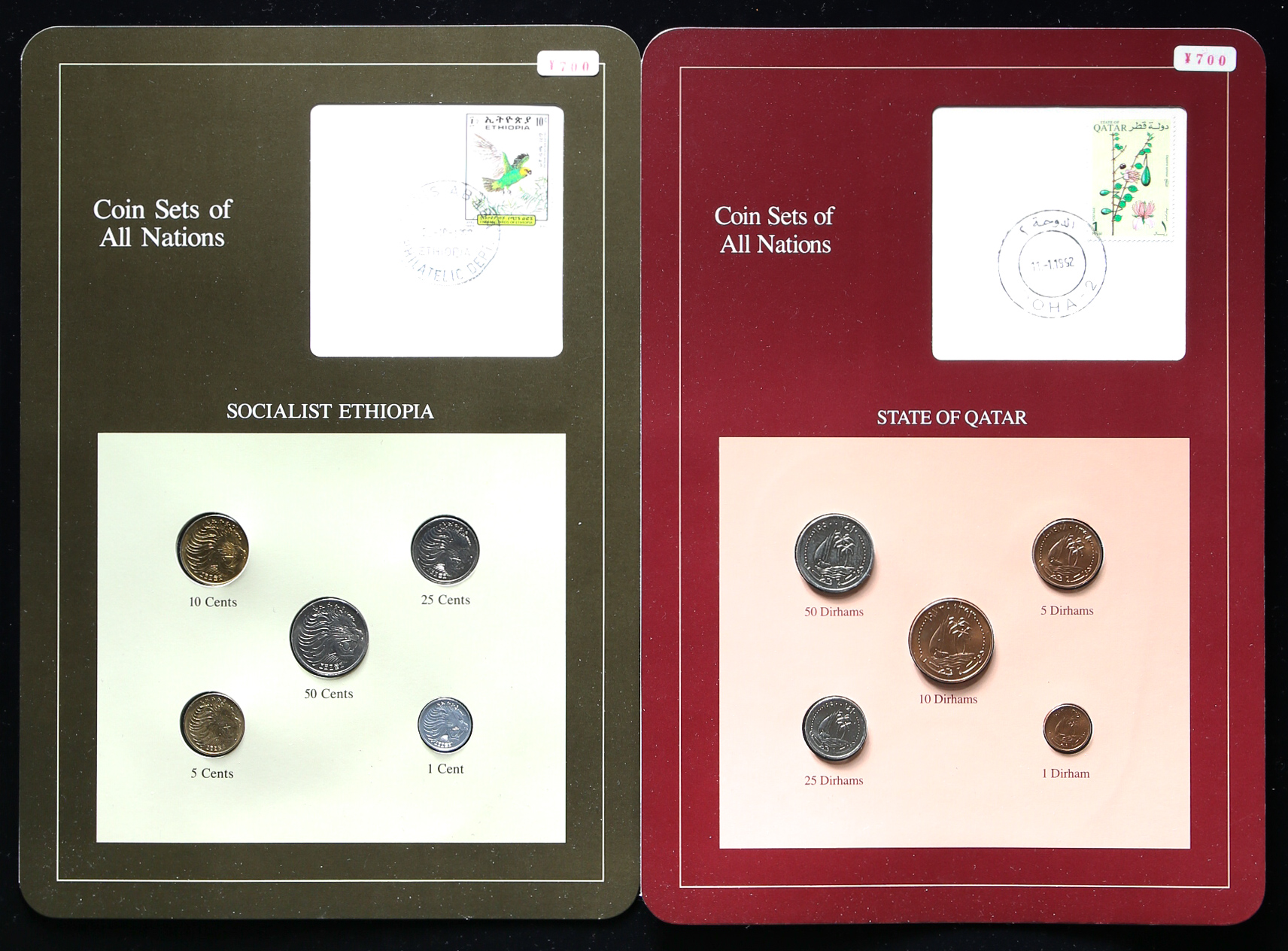 貨幣博物館 | Coin Set of All Nations フランクリンミント社製 世界各国33シート入り 国内送料別途500円 返品不可  Sold as is No returns