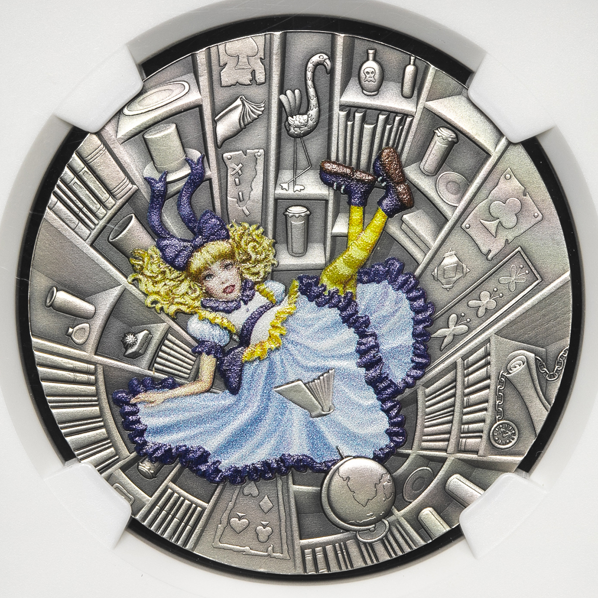 貨幣博物館 | NIUE ニウエ Dollar 2021 アンティーク仕上げ FDC