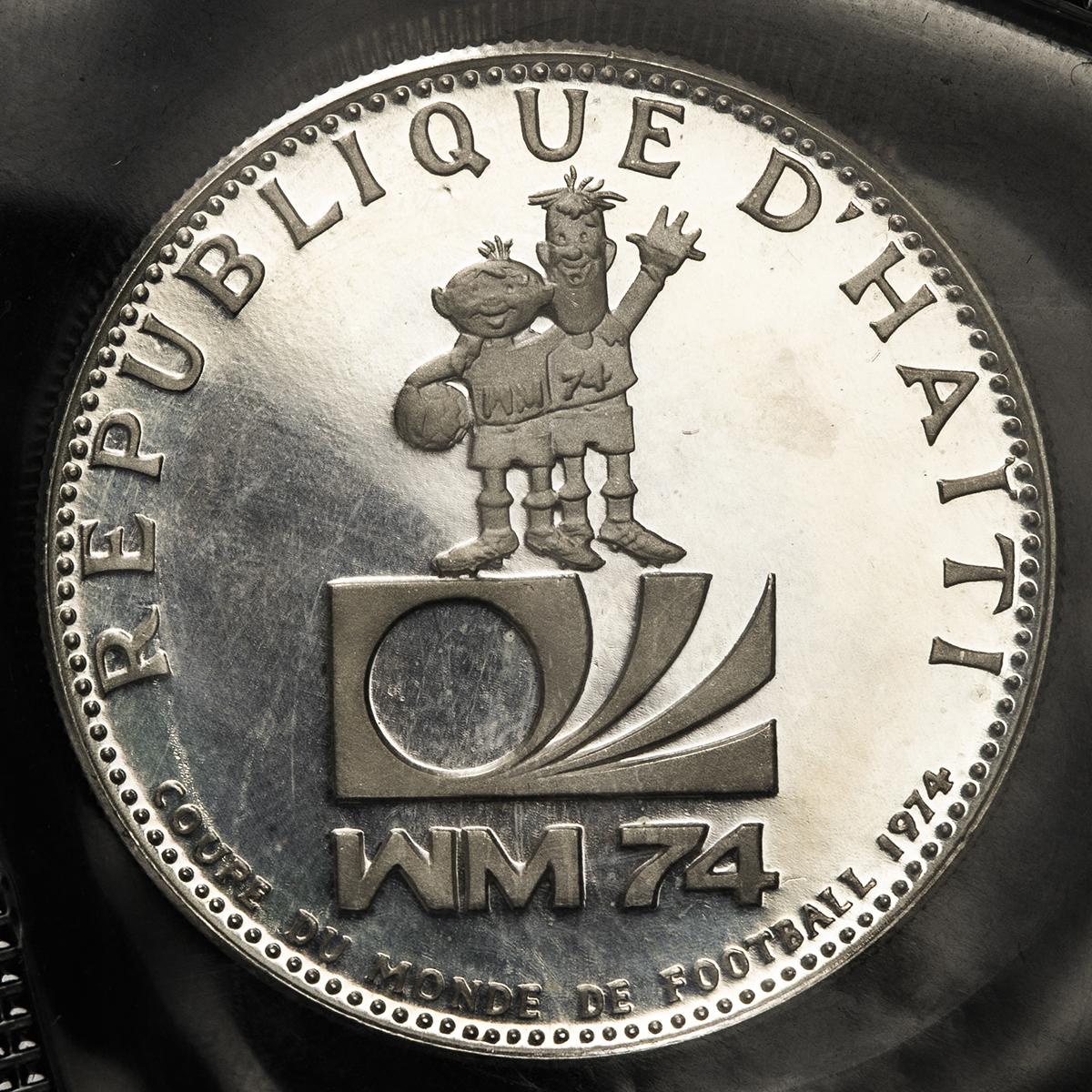 貨幣博物館 | HAITI ハイチ Proof Set in Silver 1973 Proof