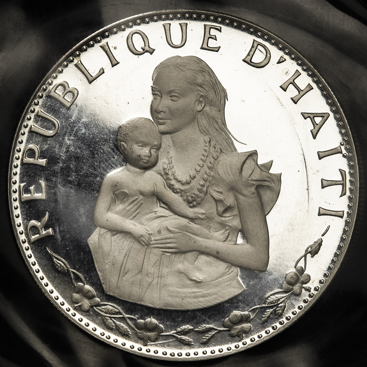 貨幣博物館 | HAITI ハイチ Proof Set in Silver 1973 Proof