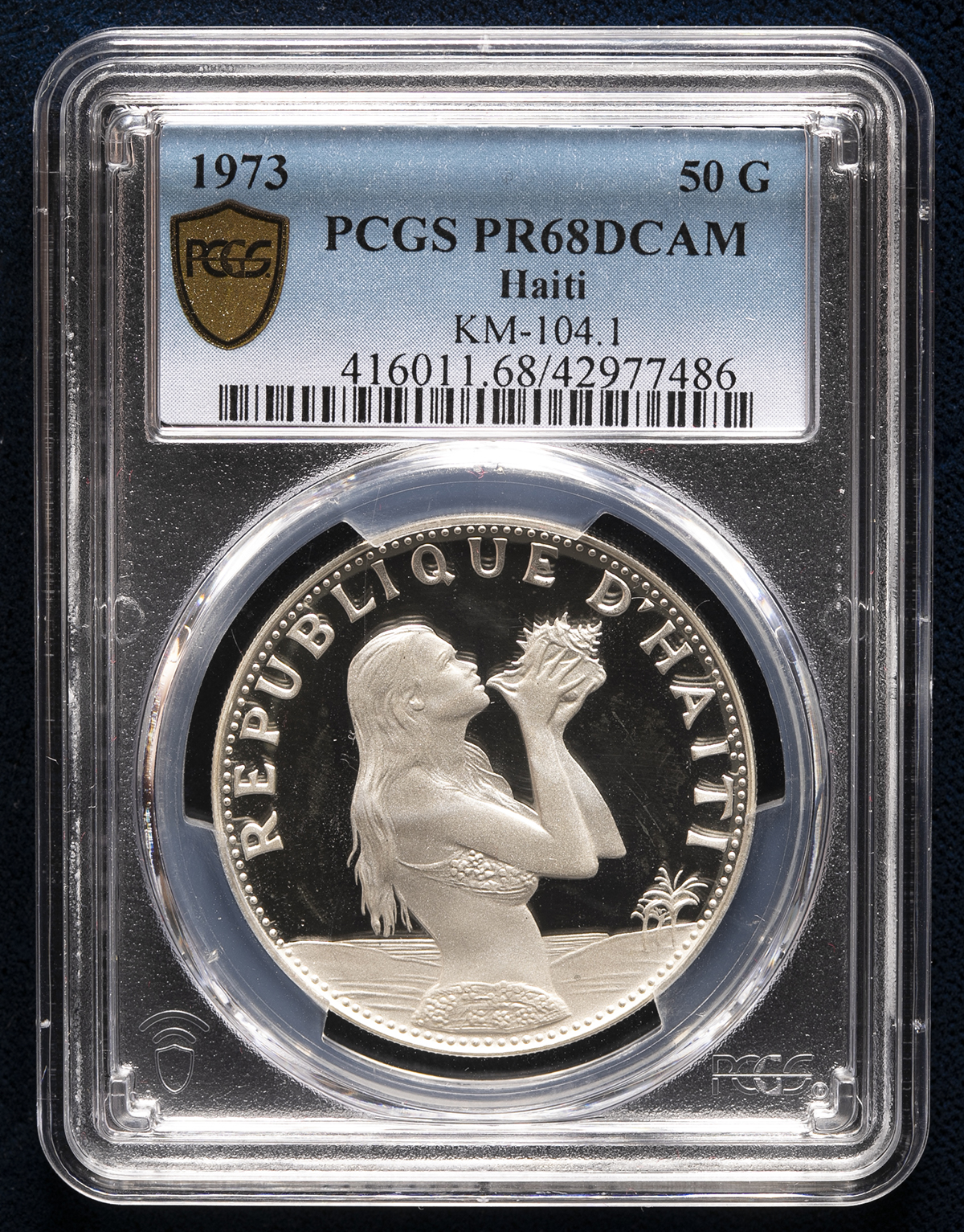 貨幣博物館 | HAITI ハイチ Proof Set in Silver 1973 Proof