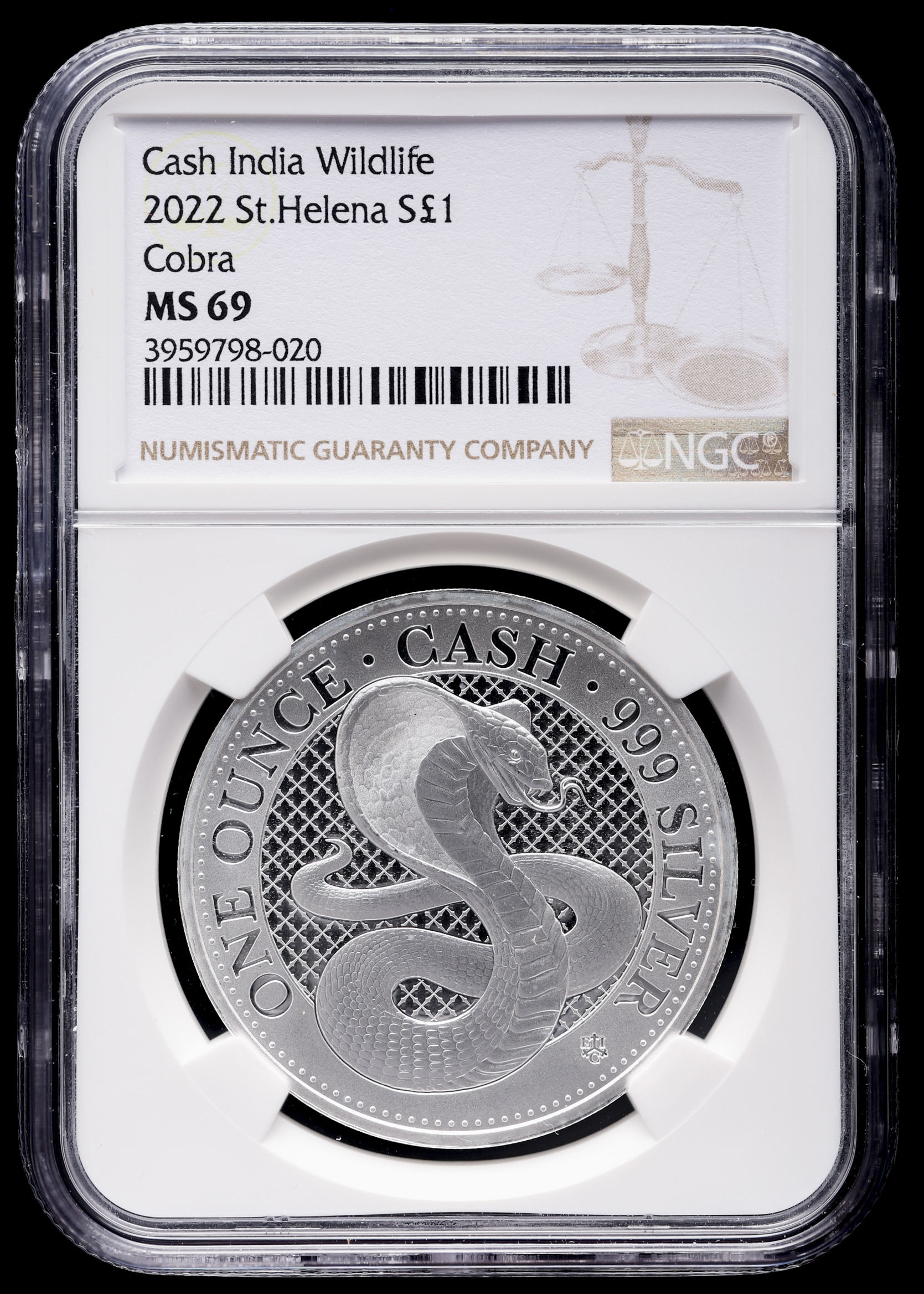 貨幣博物館 | SAINT HELENA セントヘレナ Pound 2022