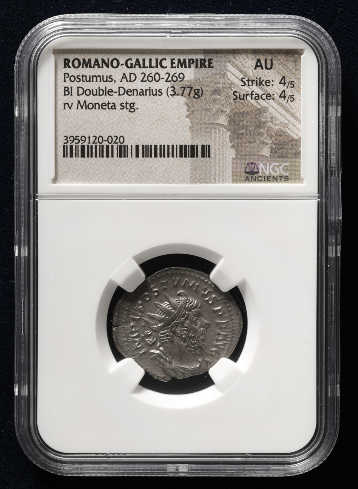 貨幣博物館 | Romano-Gallic Empire ローマ帝国ガリア BI Double