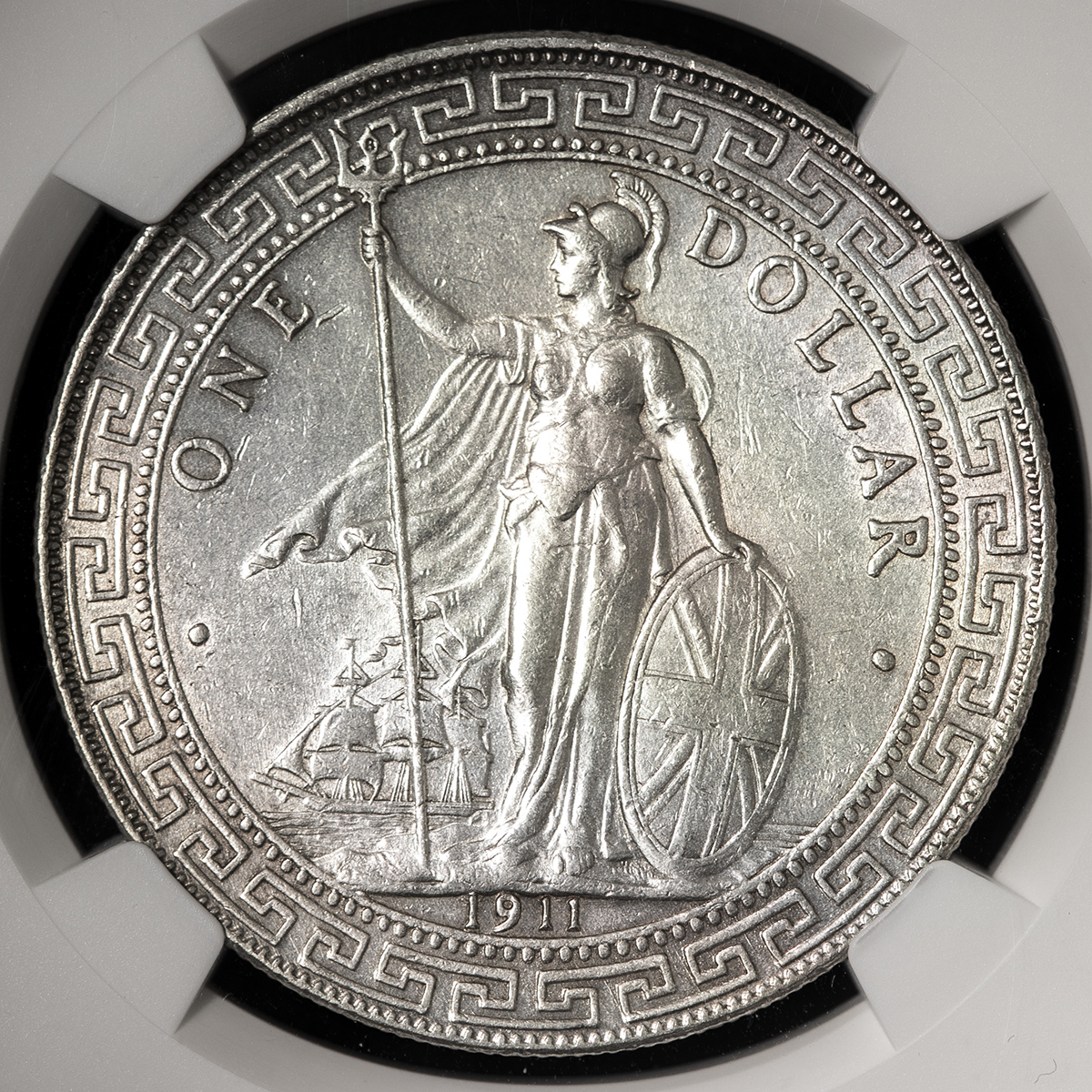 1898年 イギリス領香港 貿易銀 トレードダラー 1ドル銀貨 NGC MS62 