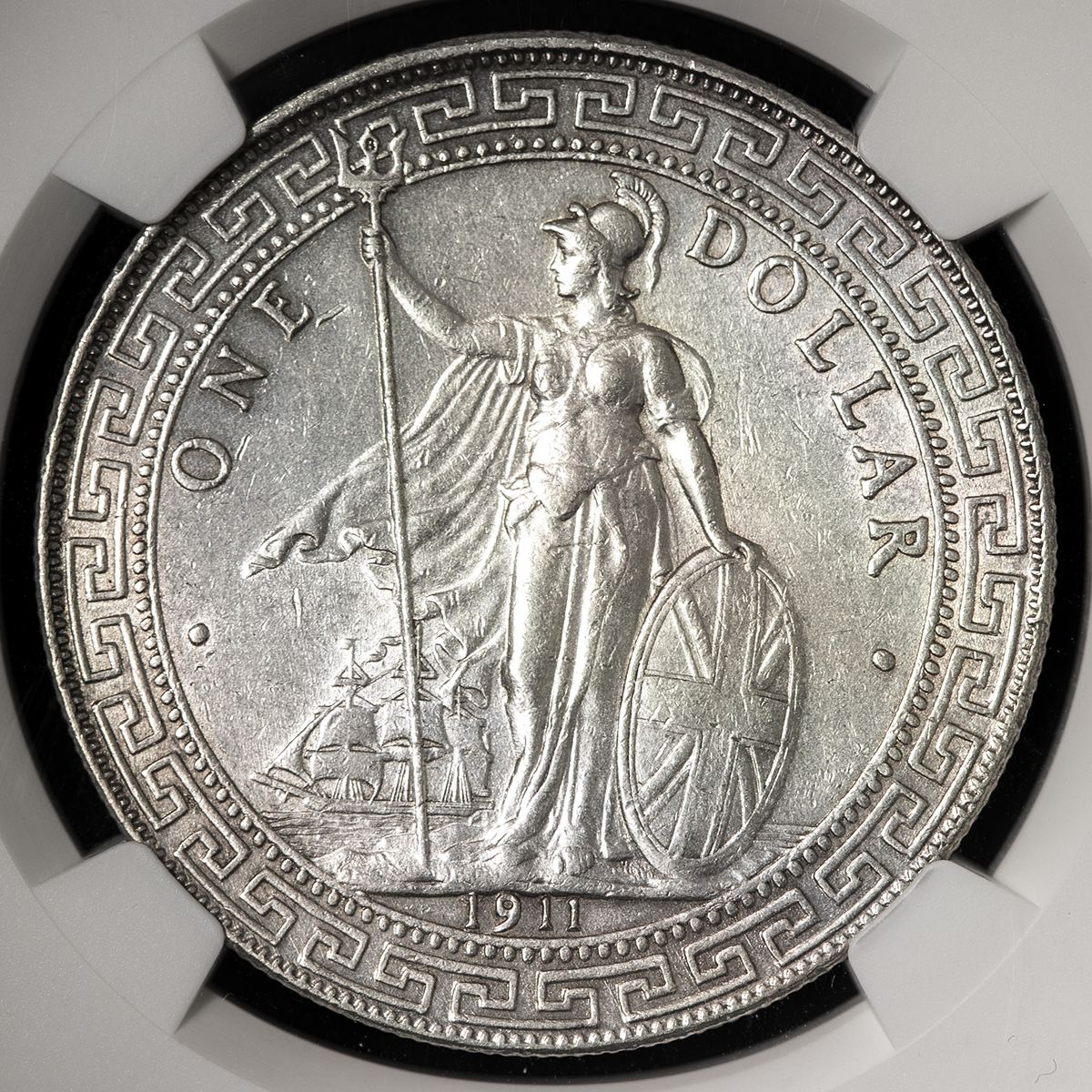 美しい AU Repaired PCGS 明治8年 貿易銀 Detail 銀貨 古銭 旧貨幣 ...