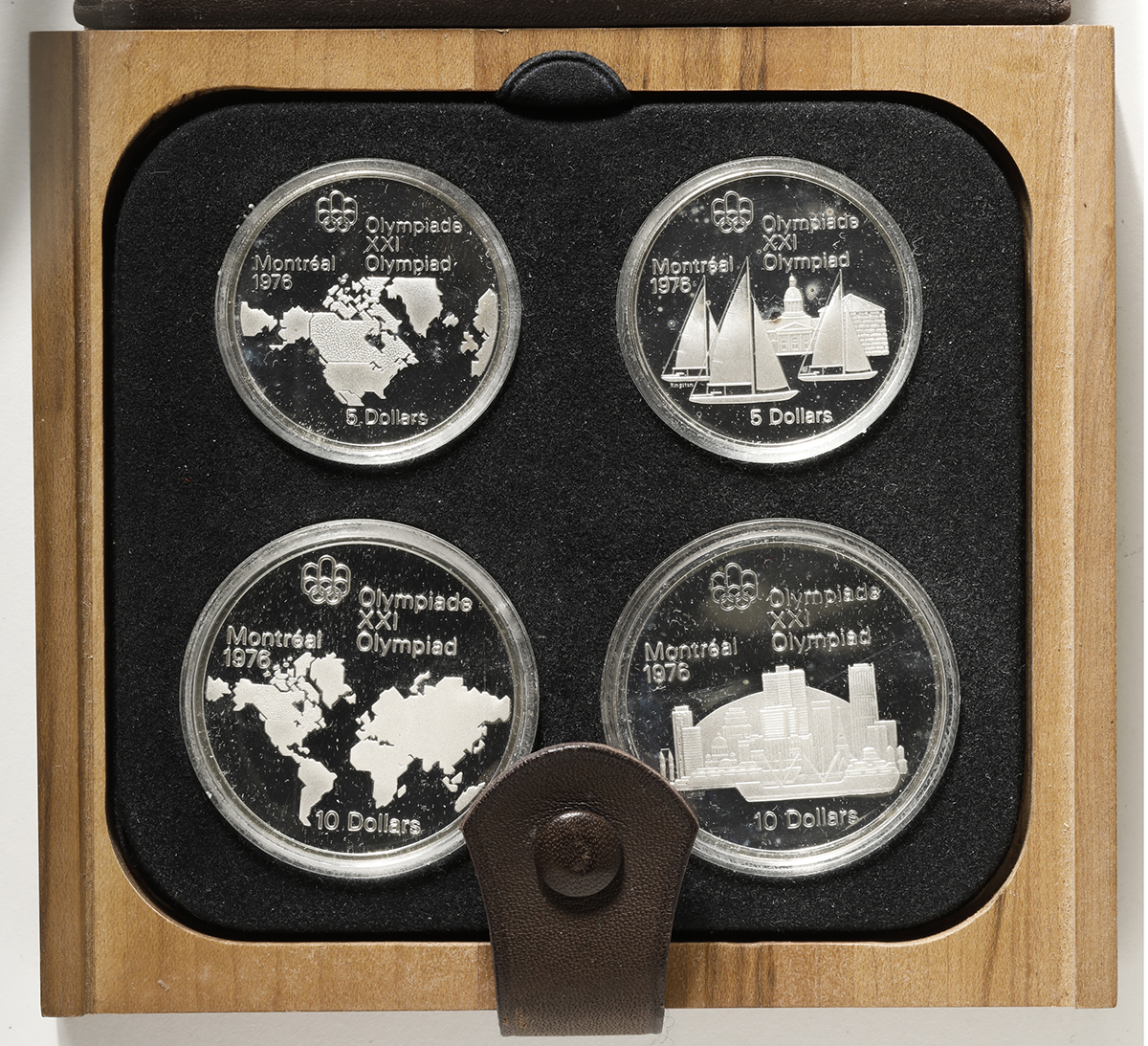 Coin Museum | CANADA カナダ Proof Set 1976 Olympic Commemoratives Proof