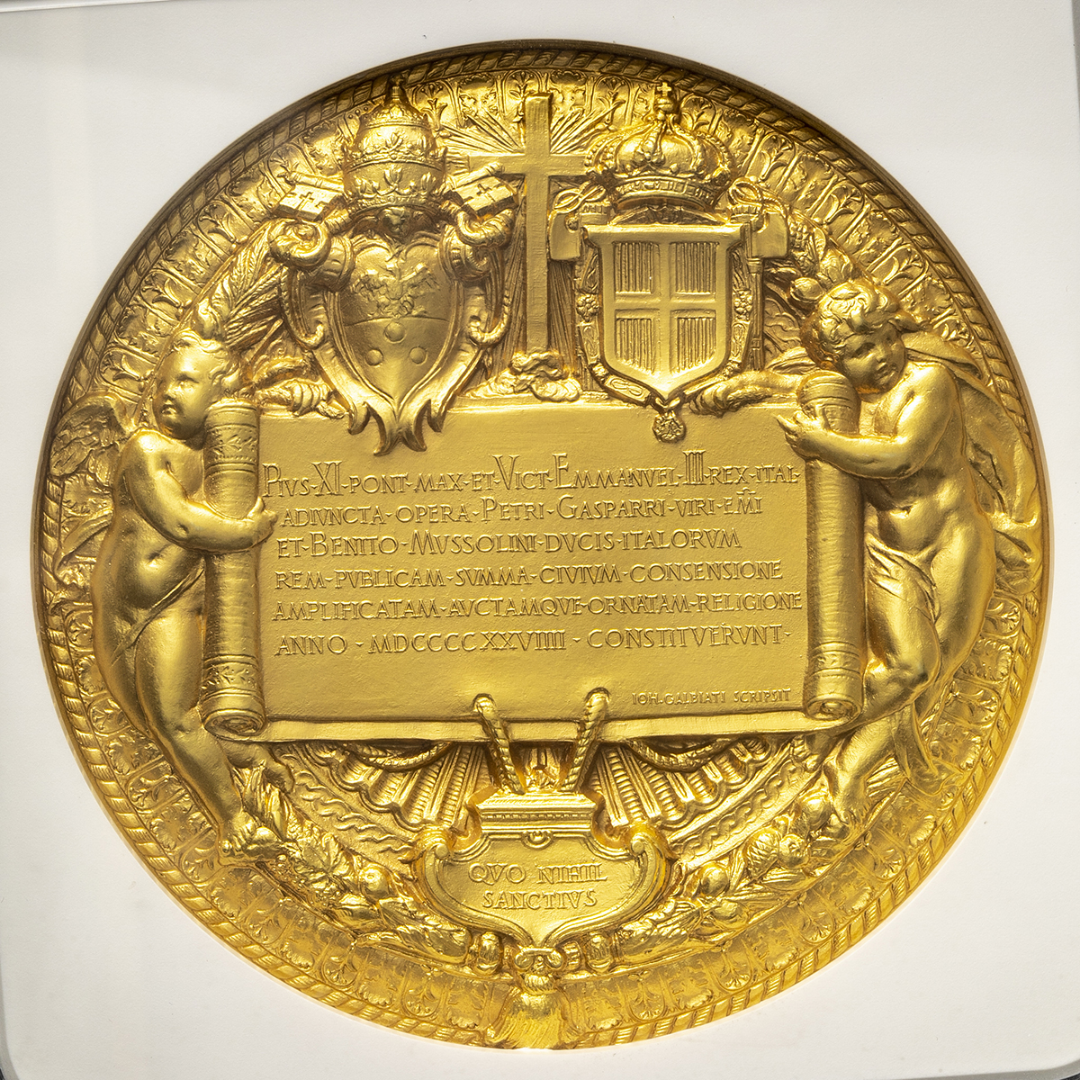 貨幣博物館 | ITALY Kingdom 統一王国 AV Medal 1929 FDC