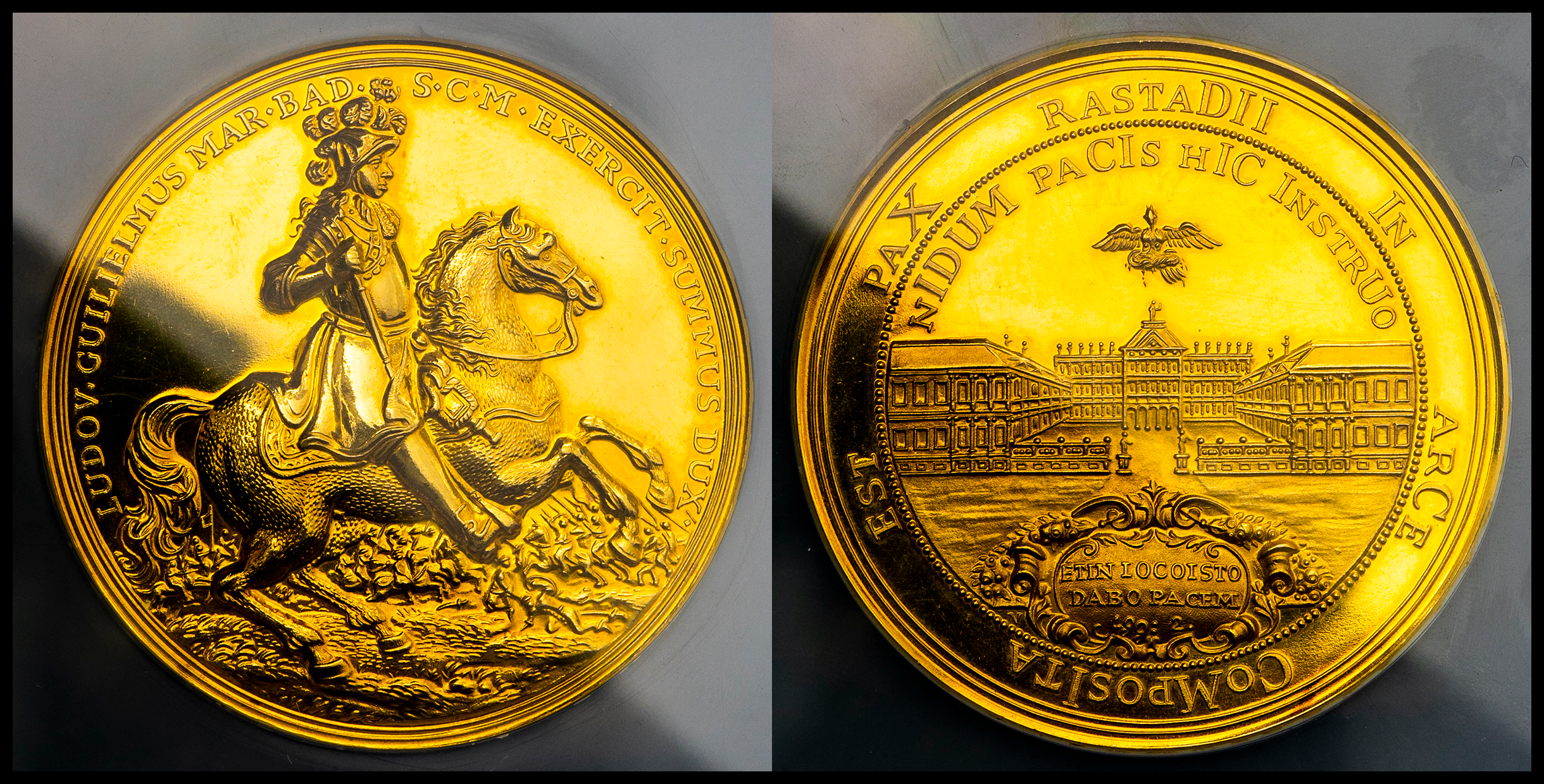 貨幣博物館 | GERMANY Baden バーデン AV Medal 1714（1955） プルーフライク UNC