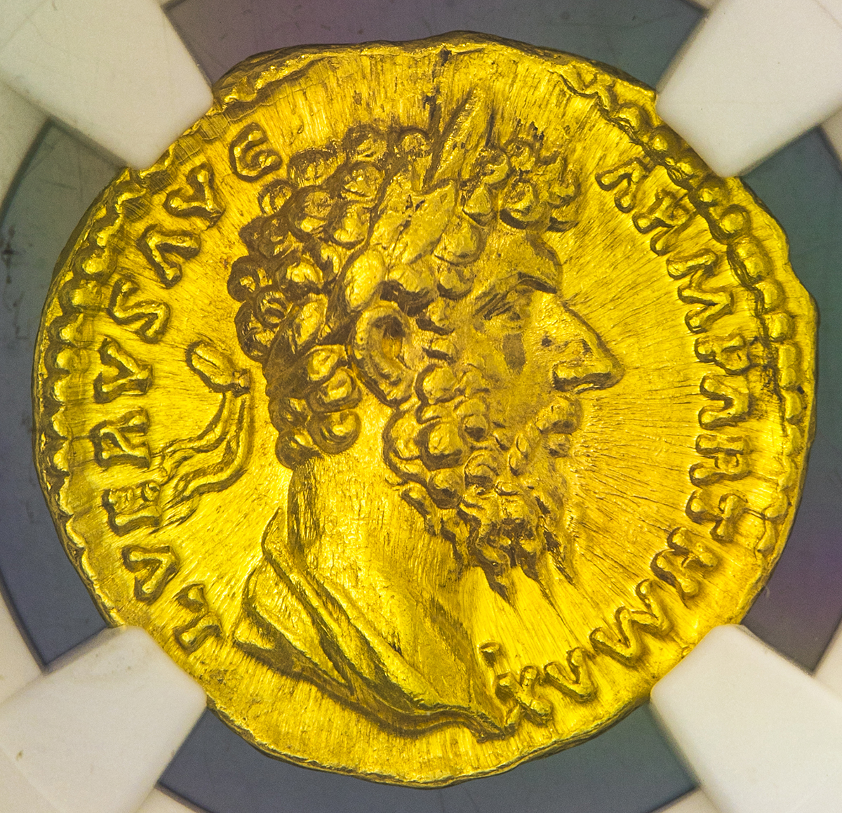 貨幣博物館 | Roman Empire ローマ帝国 AV Aureus Lucius Verus