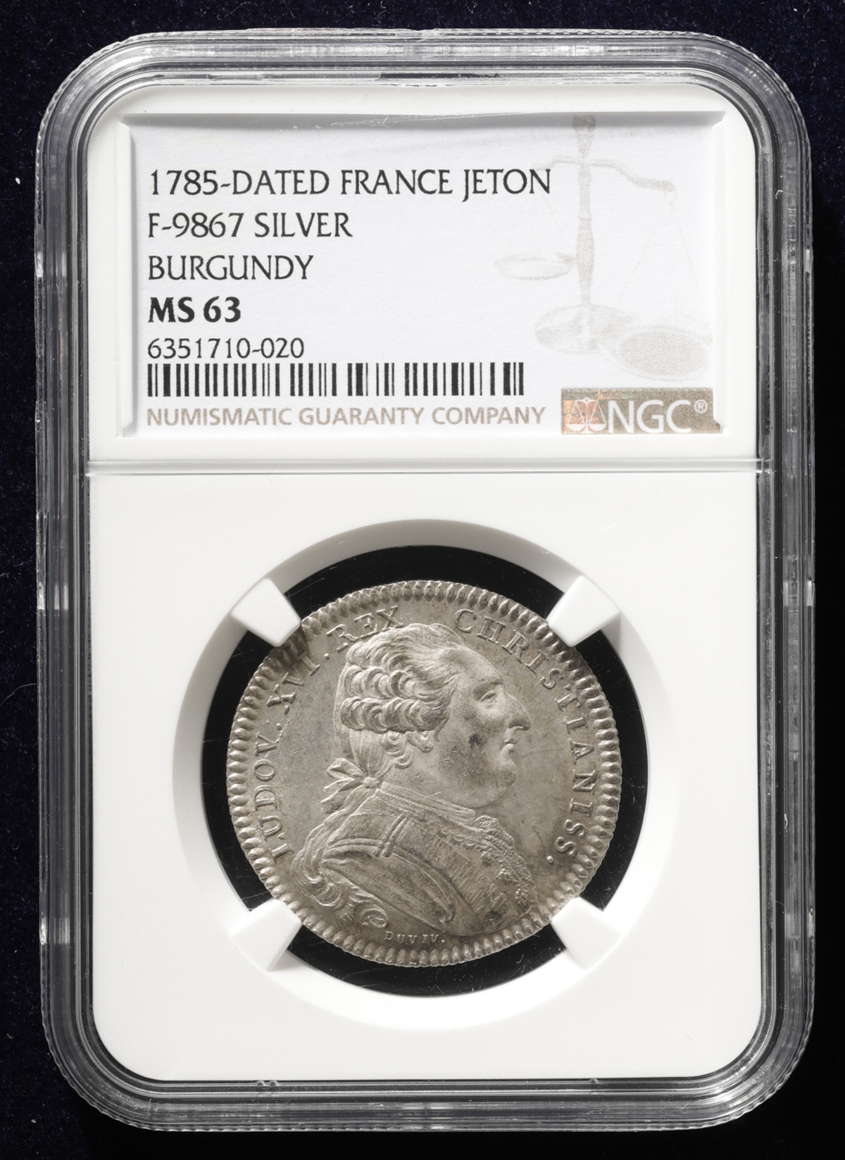 1745フランス　ガリカン宗教会議メダル　ジェトン　レインボートーン　ルイ15世 1745フランス ガリカン宗教会議メダル ジェトン レインボー