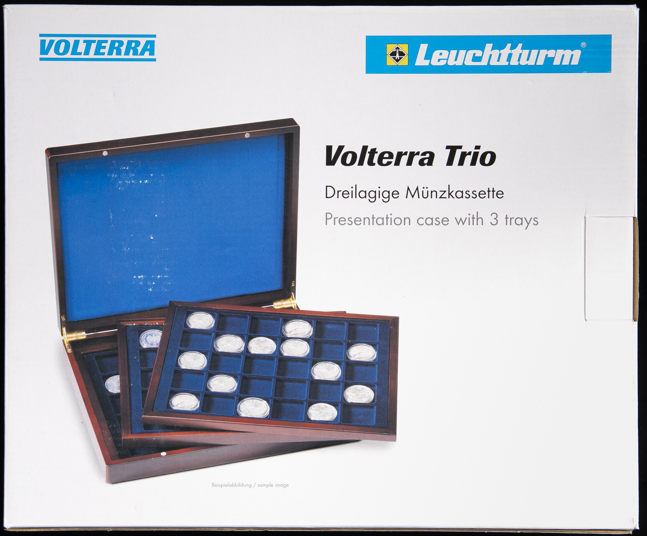 ライトハウス社　Leuchtturm アルミコインケース 27枚収納　新品未使用 ライトハウス社 Leuchtturm アルミケース 27枚収納 新品未使用 ライト