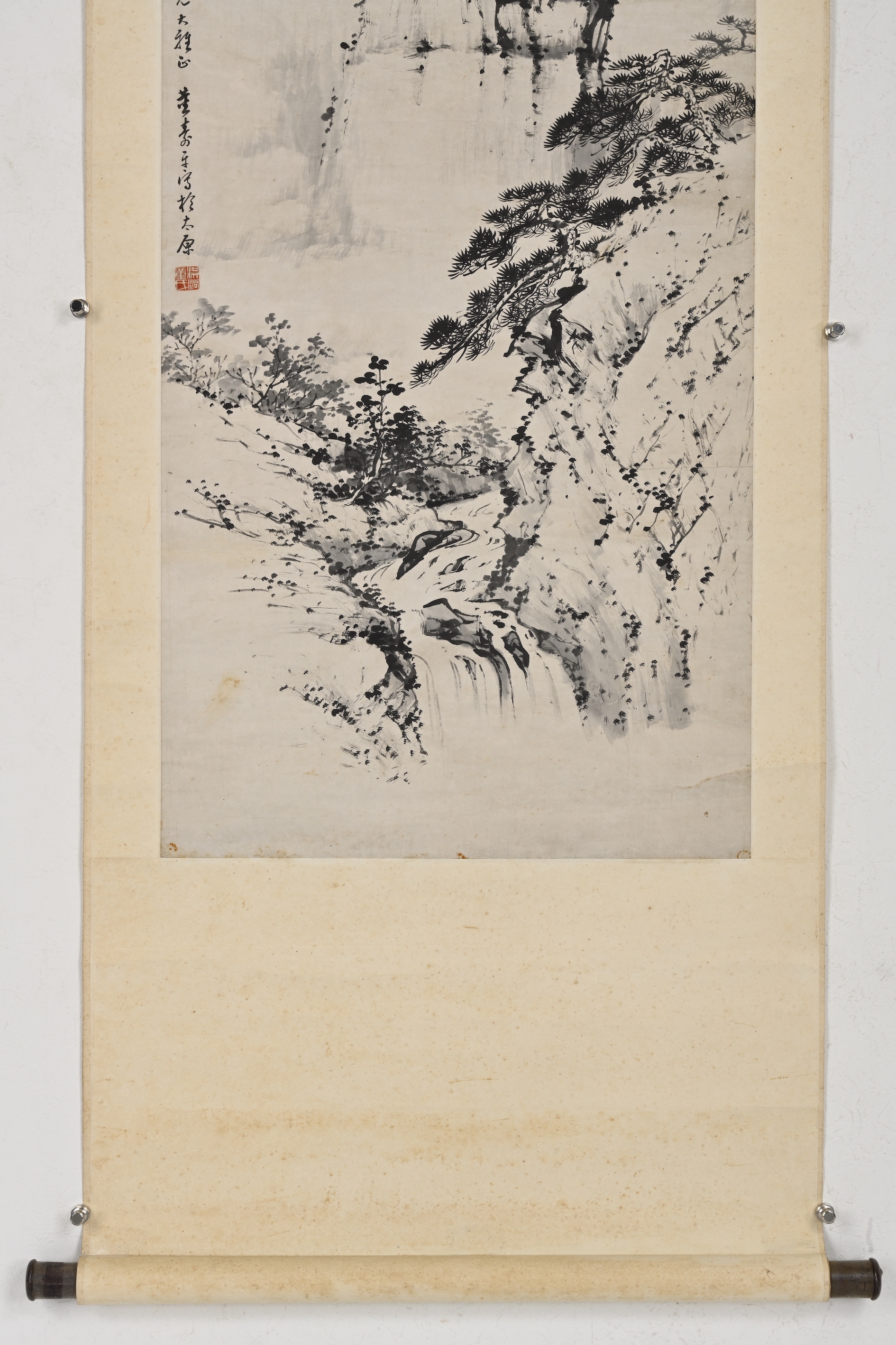 書道、水墨画珍貴古籍善本収蔵辞書[中國畫家大辭典]1934年版影印1982年複製 清董誥畫餞臘迎祥冊祥霙三白- 故宮