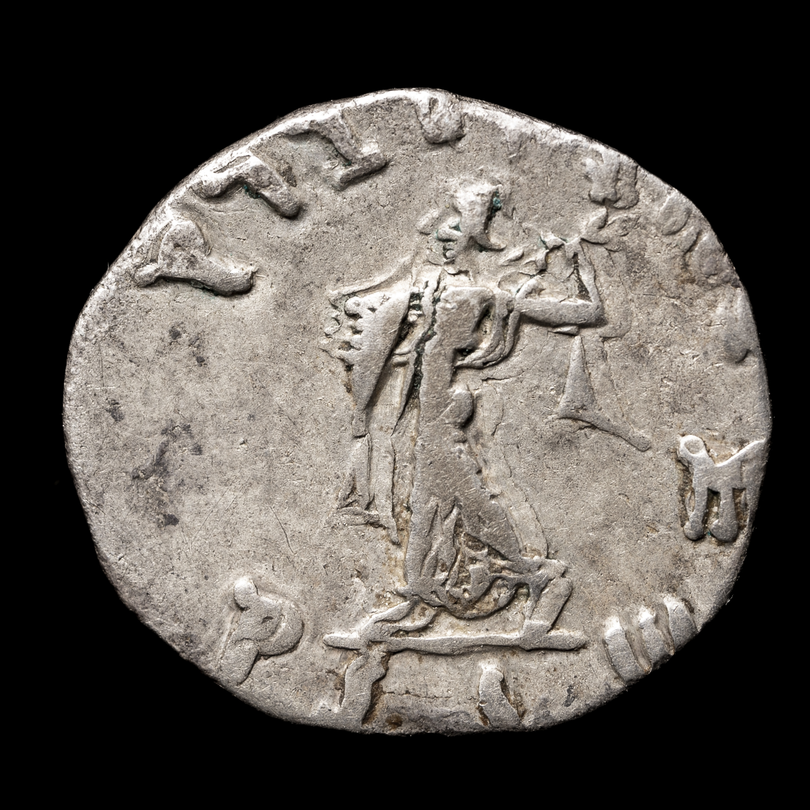 古代ギリシャ；バクトリア（インド・グリーク）メナンドロスI世、AR.ドラクマ銀貨 古代ギリシャ；バクトリア（インド・グリーク）メナンドロスI世