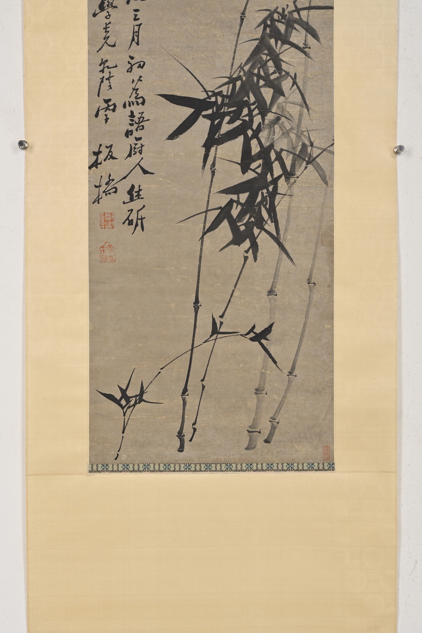 【半額】 高級素材 11本 古美術 中国 斑竹 希少 未使用 工芸品 - 工芸品 - 工芸品