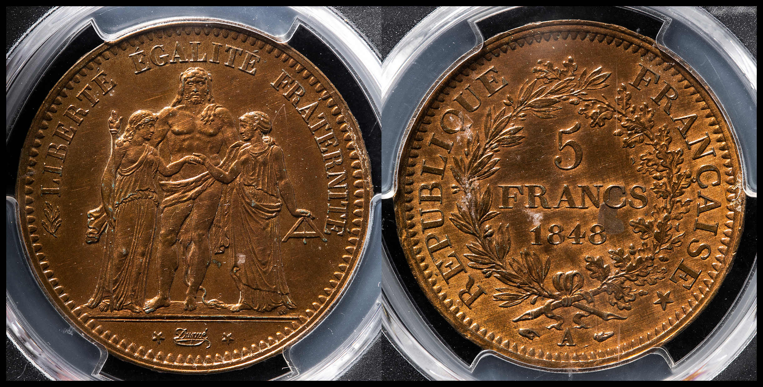 貨幣博物館 | FRANCE 2nd Rep 第二共和政（1848~52） Pattern 5Francs