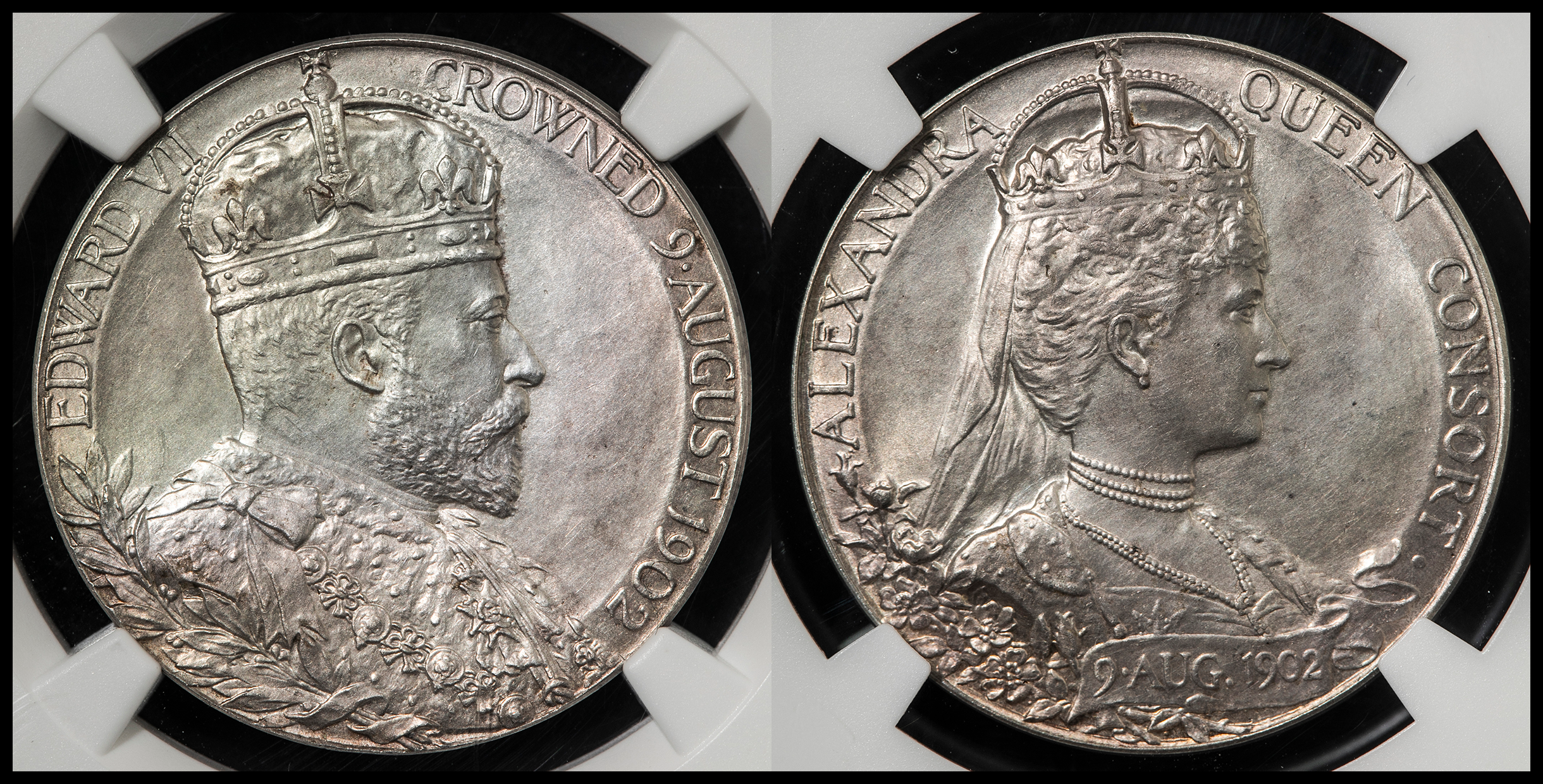 貨幣博物館 | GREAT BRITAIN Edward VII エドワード7世（1901~10） AR