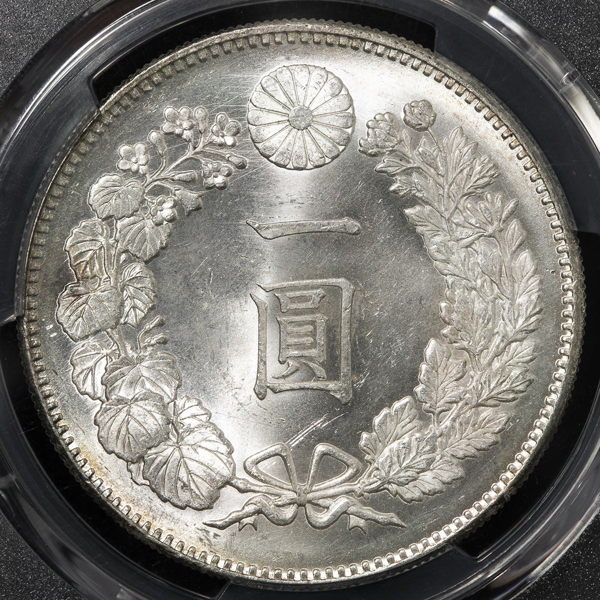 auction,日本新一圓銀貨（小型） New type 1Yen （Small Size） 明治22