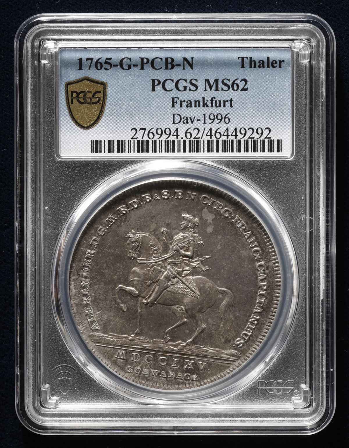 貨幣博物館 | GERMANY Brandenburg-Ansbach ブランデンブルク