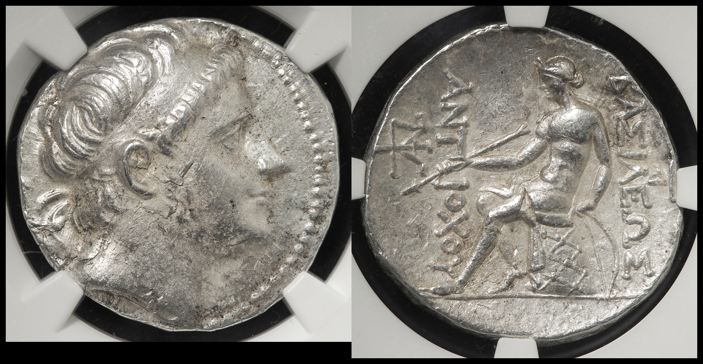 貨幣博物館 | Seleucid Kingdom セレウコス朝シリア AR Tetradrachm ...