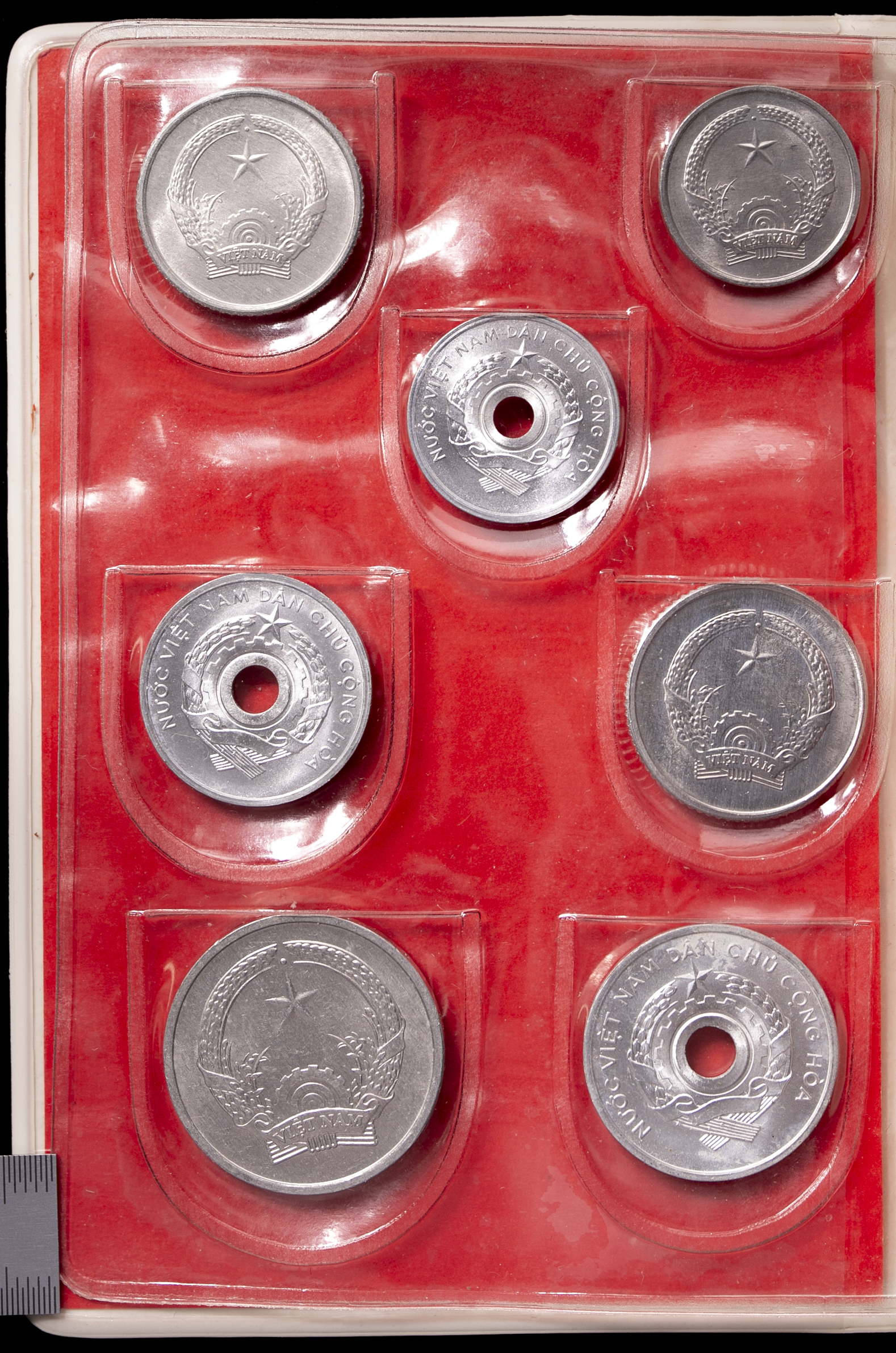 ベトナムの古いお金 貨幣博物館 | VIETNAM ベトナム コイン7枚入り1958,1976 セット 返品