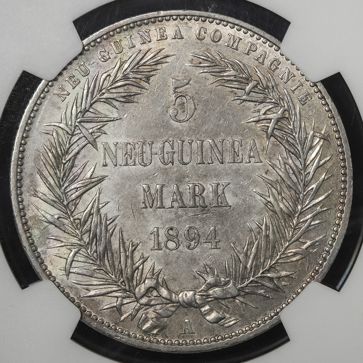 貨幣博物館 | GERMAN NEW-GUINEA ドイツ領ニューギニア 5Mark 