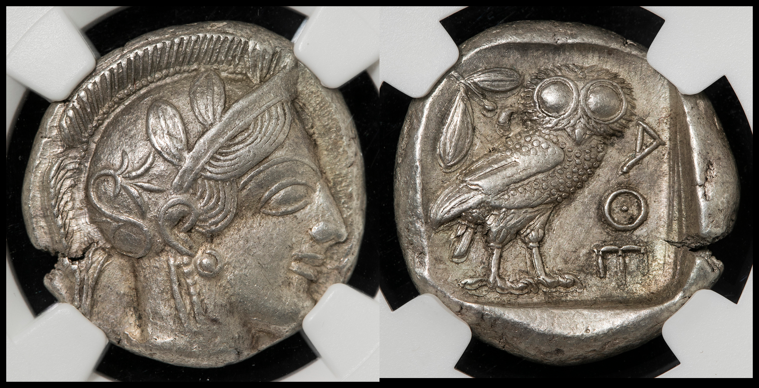 貨幣博物館 | ATTICA,Athens アッティカ,アテネ AR Tetradrachm 440