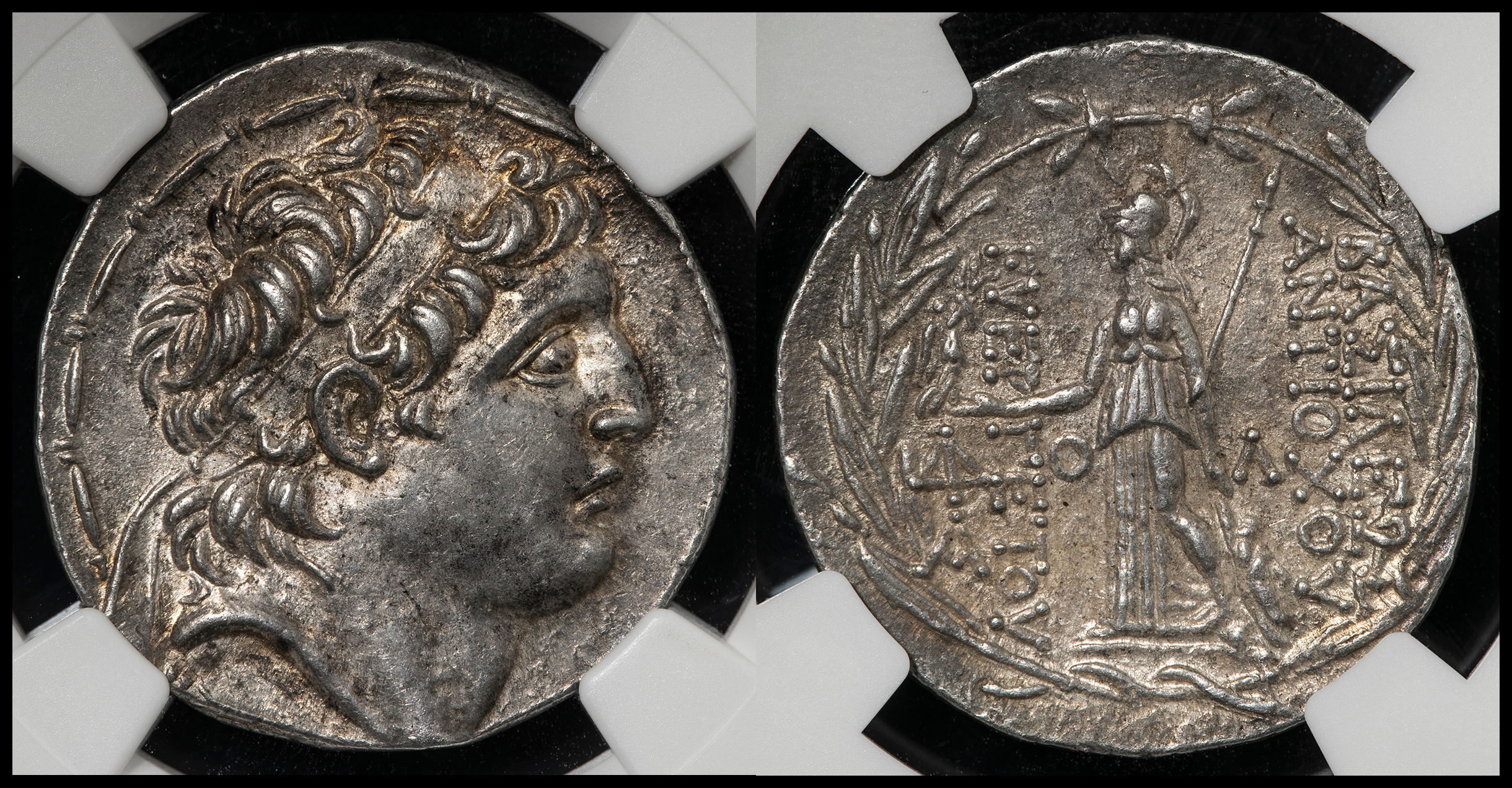 auction,NGC-AU“Strike5/5 Surface4/5“ Seleucid Kingdom セレウコス朝