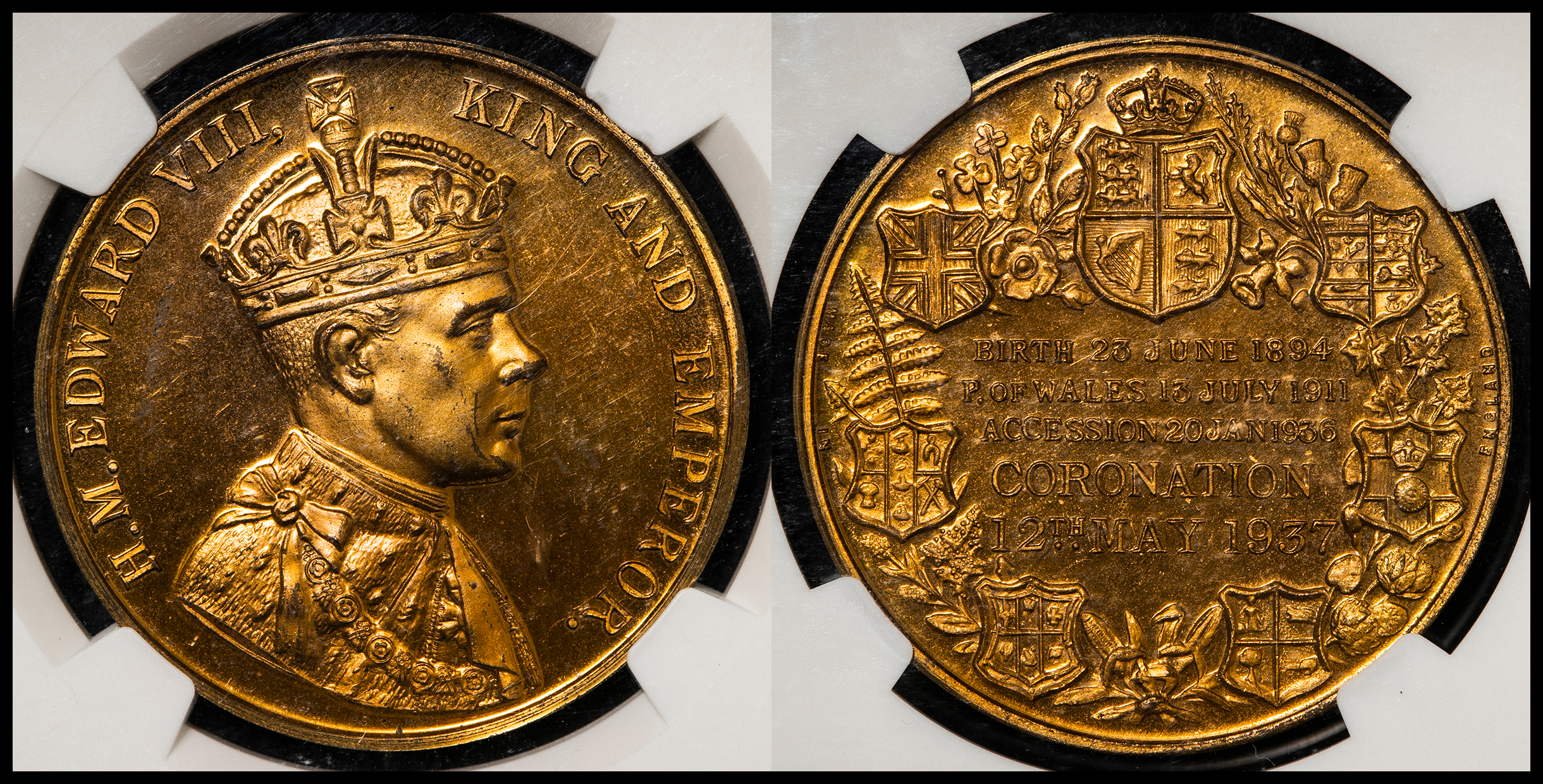 貨幣博物館 | GREAT BRITAIN Edward VIII エドワード8世（1936