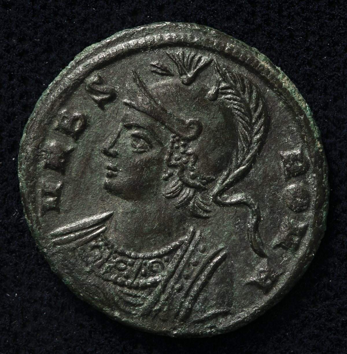 貨幣博物館 | Roman Empire ローマ帝国 AE3（Bl Nummus） Constantine I コンスタンティヌス1世（大帝）  AD307~337 EF+