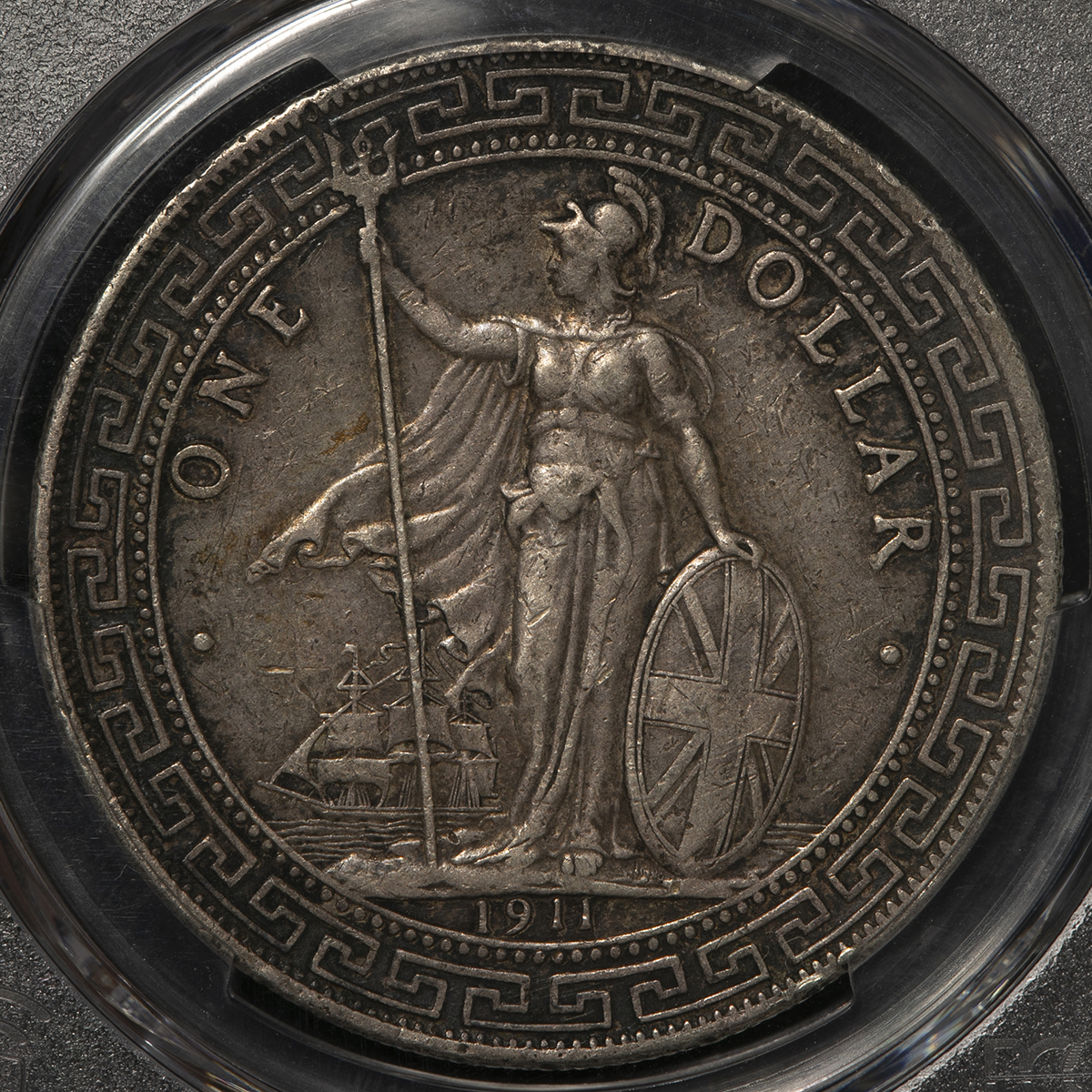 貨幣博物館 | British Trade Dollar イギリス貿易銀 Dollar 1911B VF