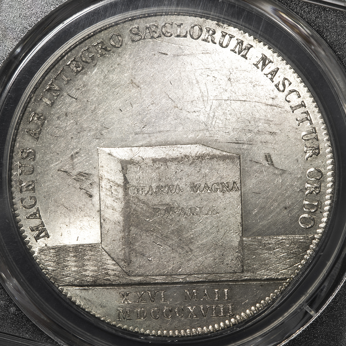 貨幣博物館 | GERMANY Bavaria バイエルン Taler 1818 AU~UNC