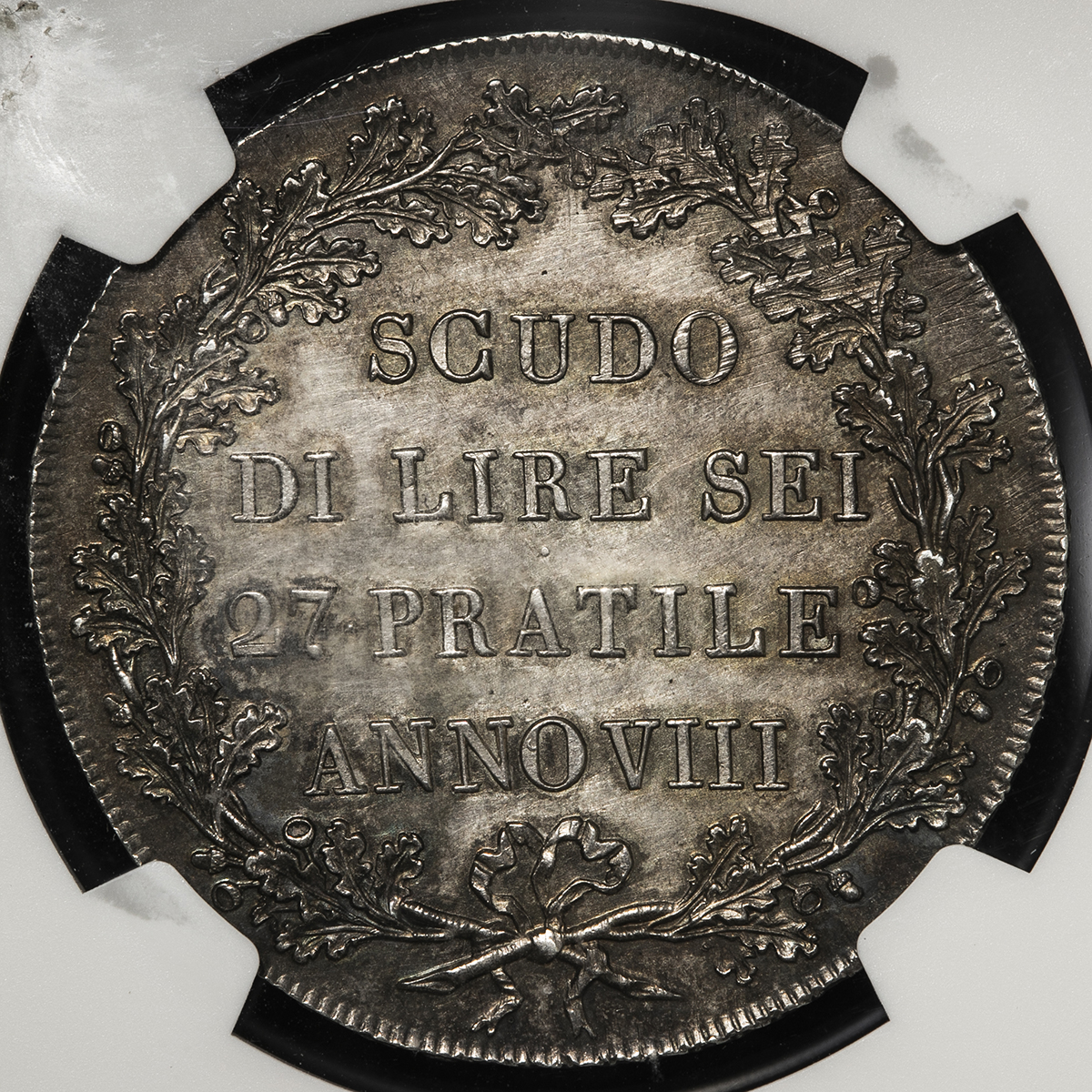 貨幣博物館 | ITALY Cisalpine Rep チサルピナ共和国 Scudo di 6Lire