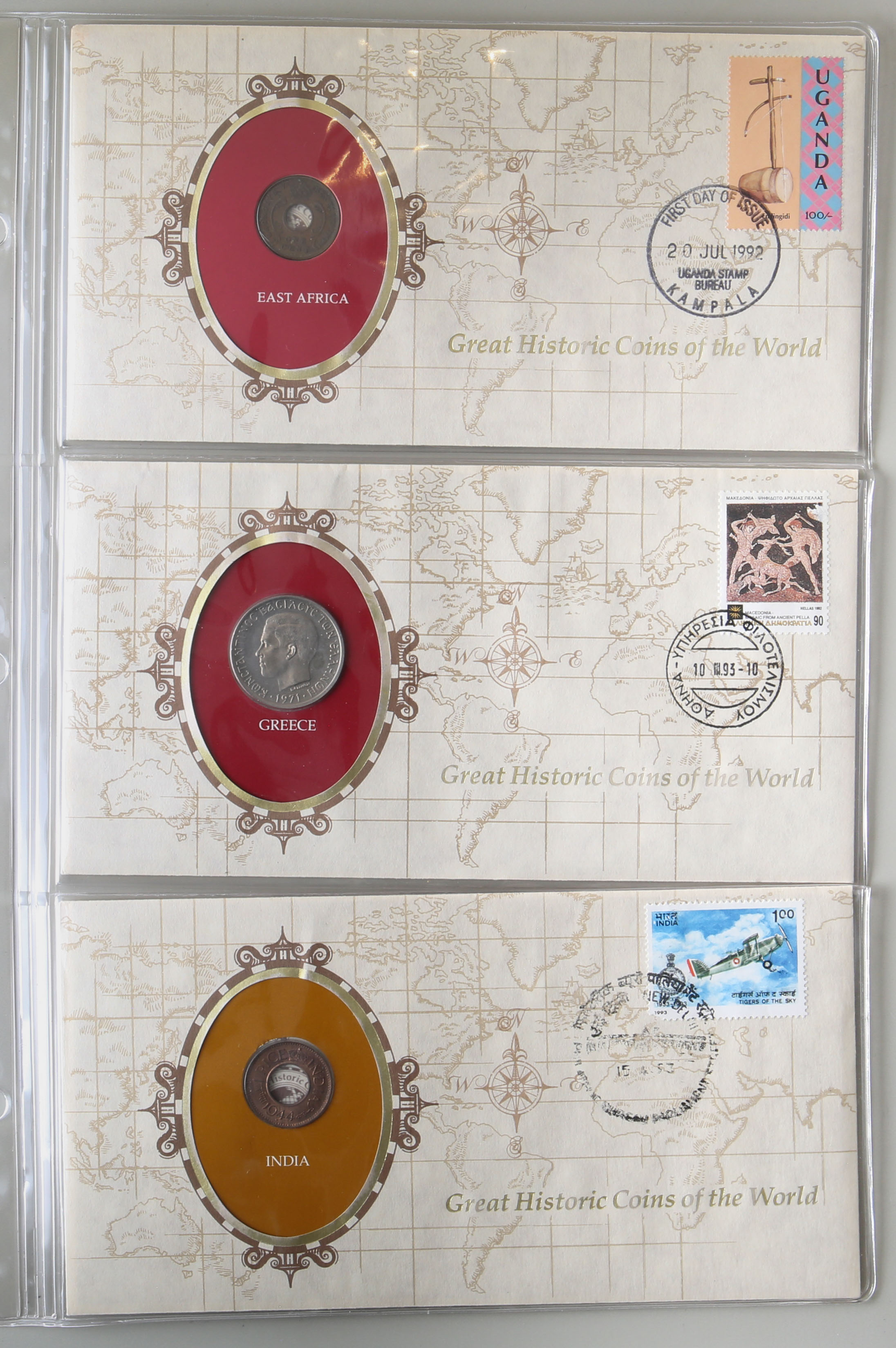 貨幣博物館 | フランクリンミント社製造 Great Historic Coins of the
