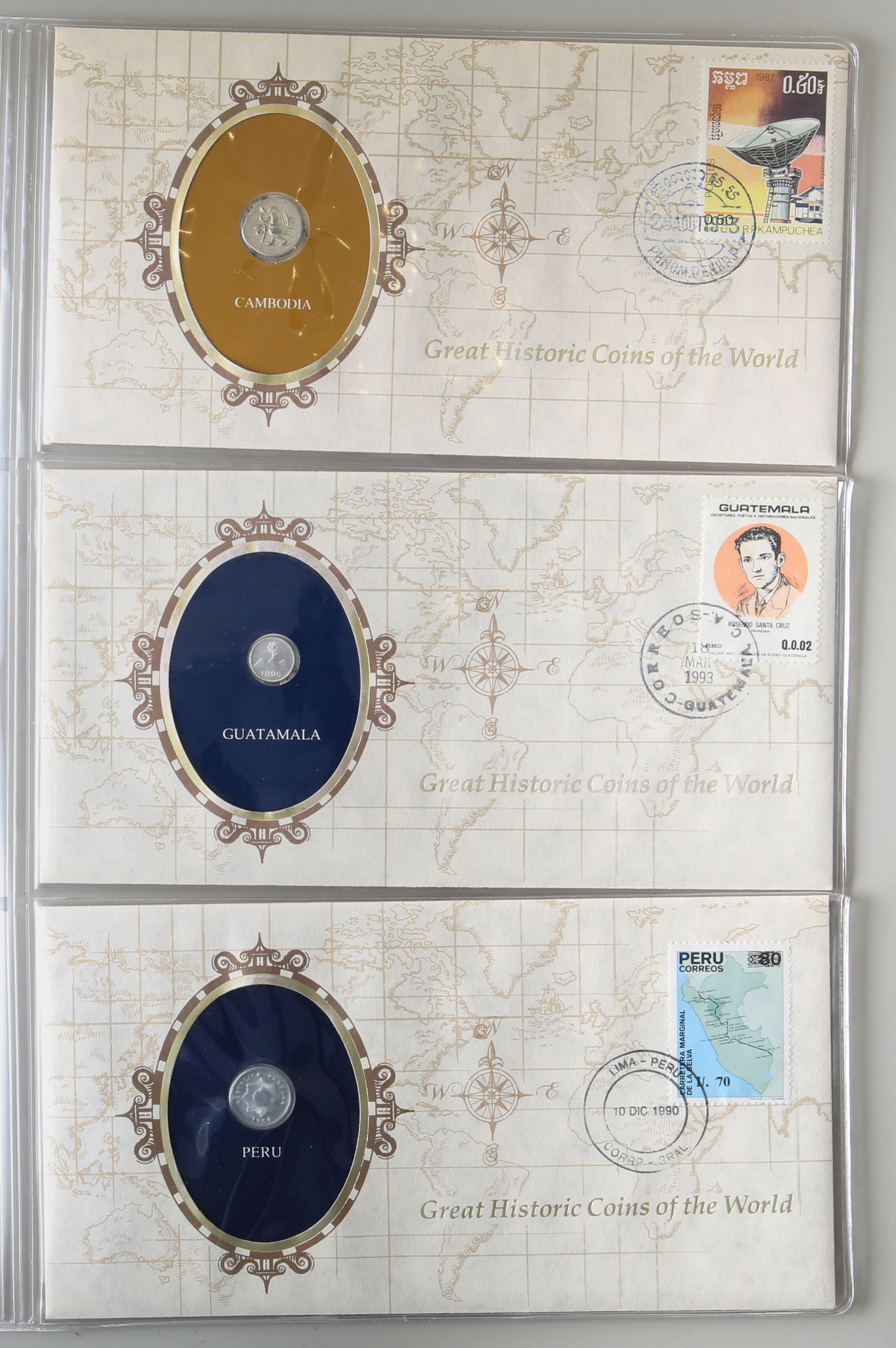 貨幣博物館 | フランクリンミント社製造 Great Historic Coins of the
