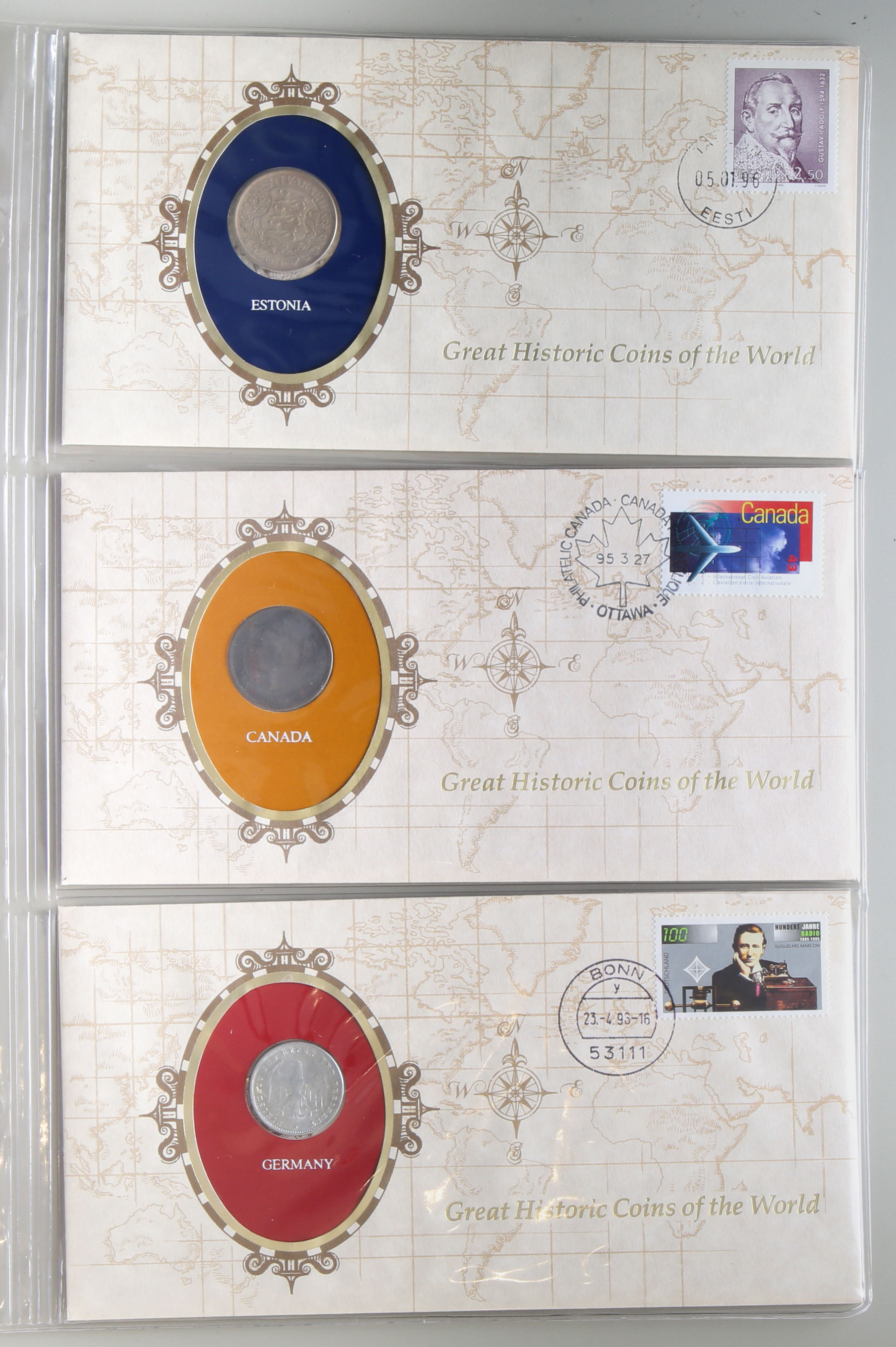 貨幣博物館 | フランクリンミント社製造 Great Historic Coins of the