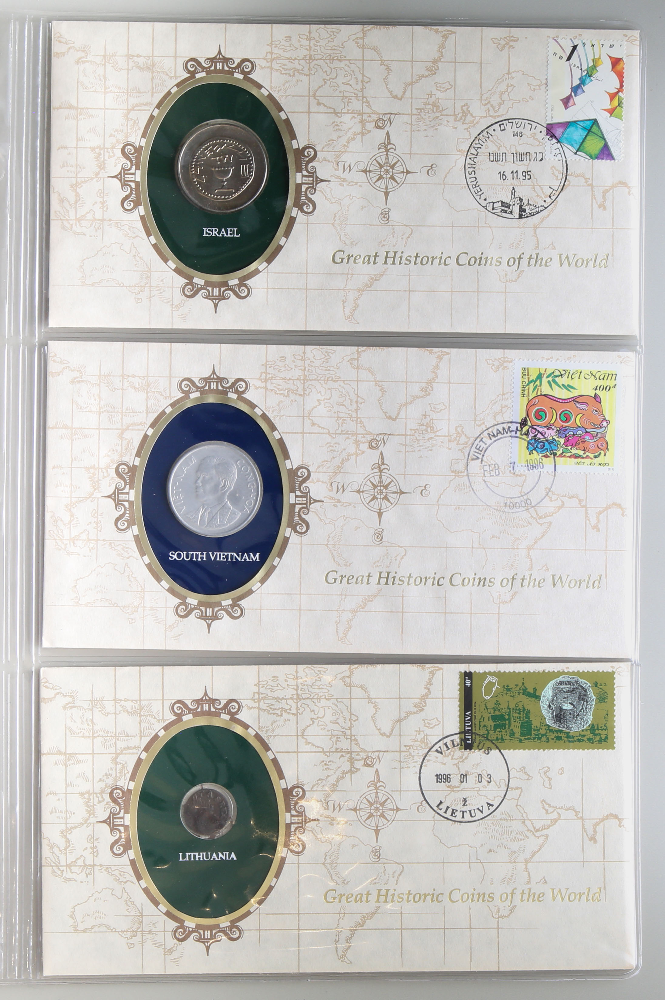 貨幣博物館 | フランクリンミント社製造 Great Historic Coins of the