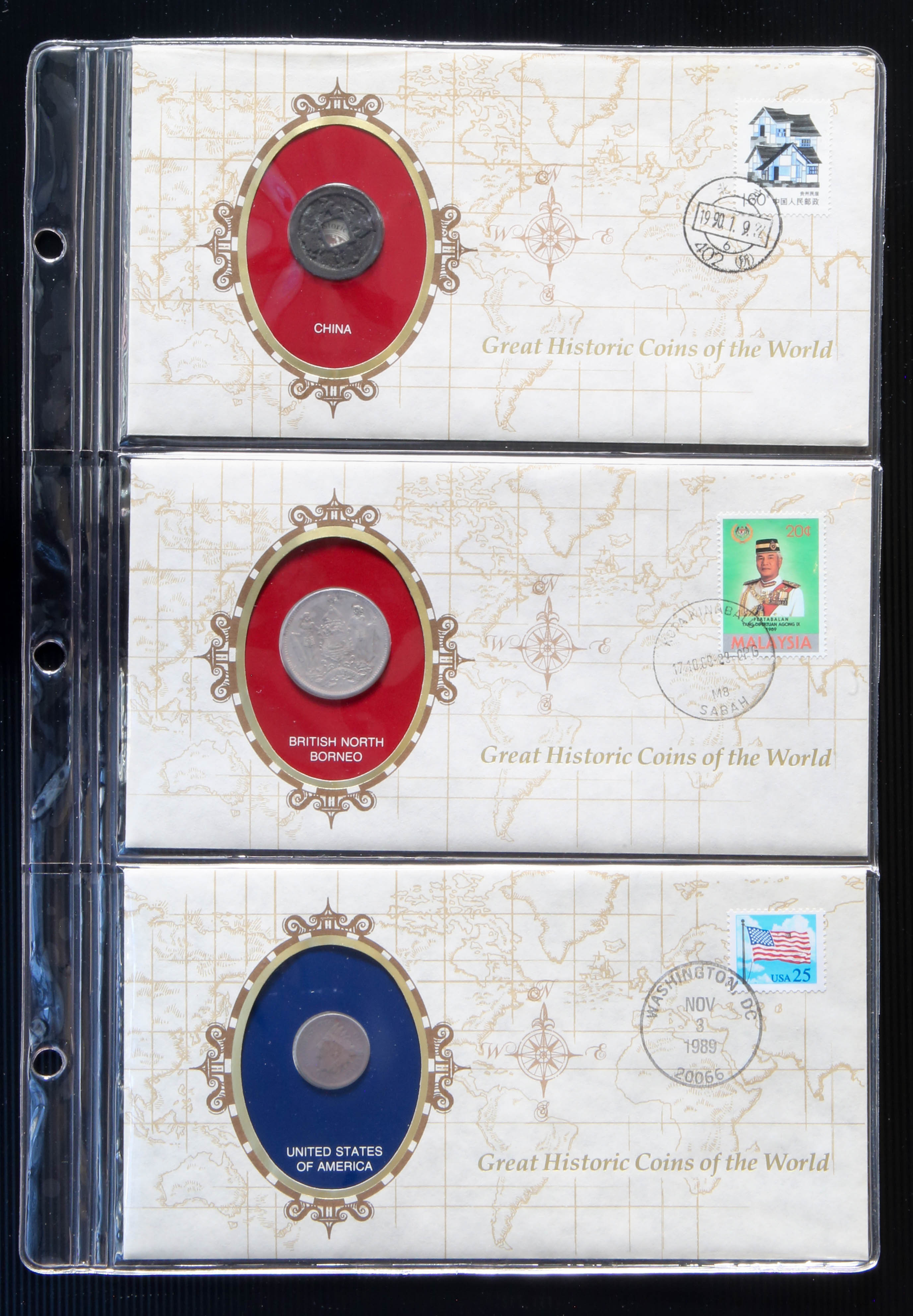 貨幣博物館 | フランクリンミント社製造 Great Historic Coins of the