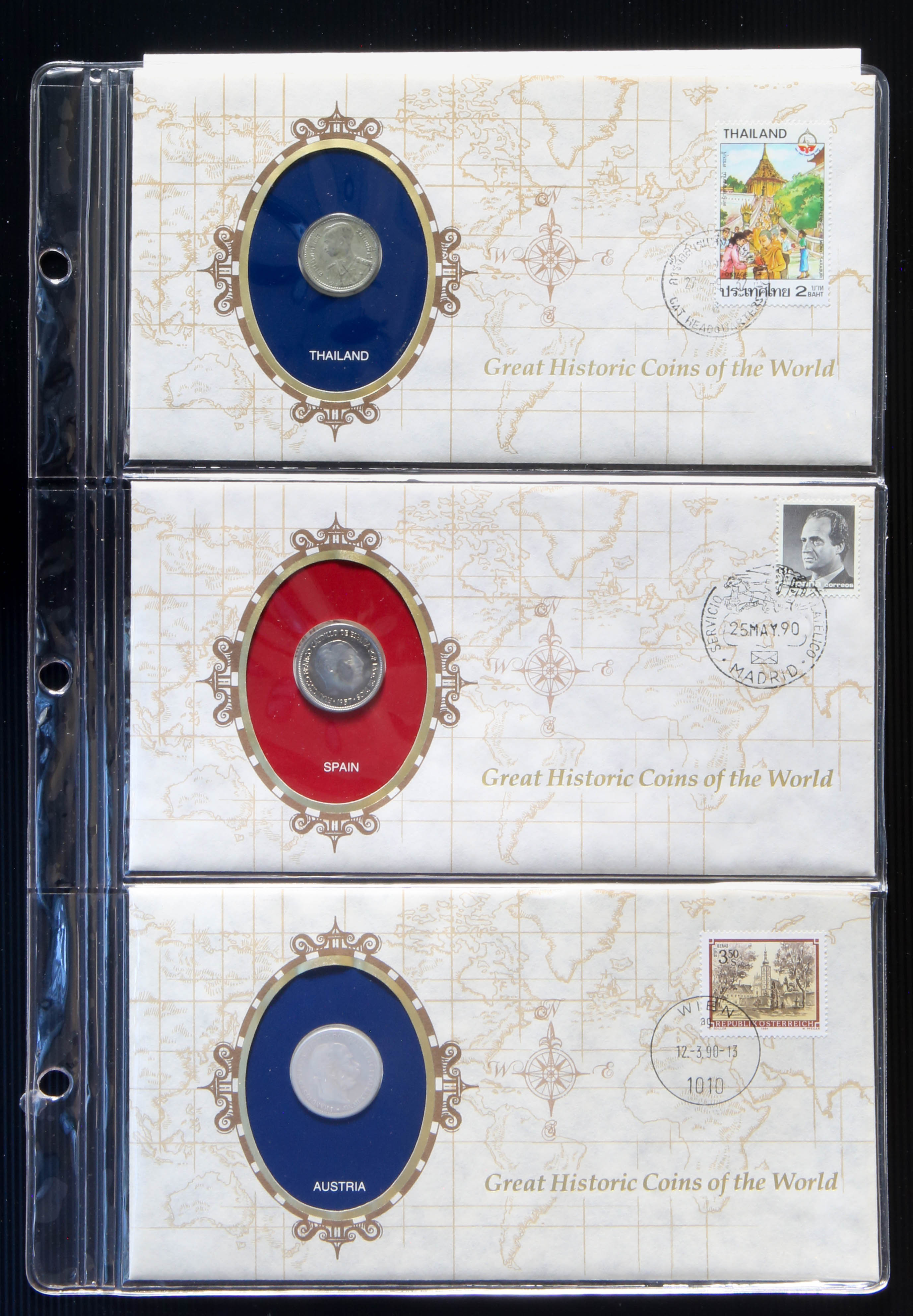 貨幣博物館 | フランクリンミント社製造 Great Historic Coins of the