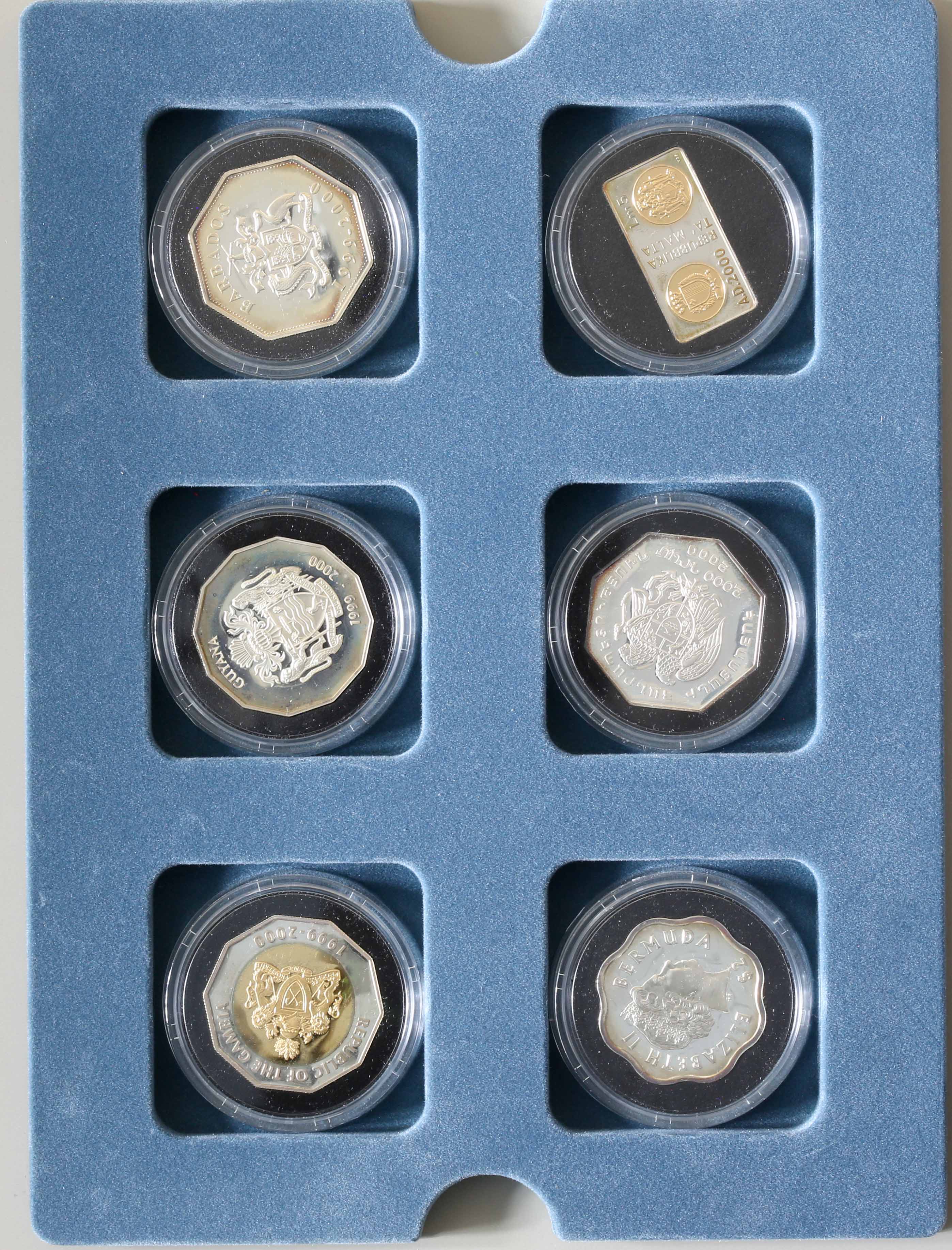 貨幣博物館 | Royal Mint Millennium Silver Set 2000 返品不可 Sold 