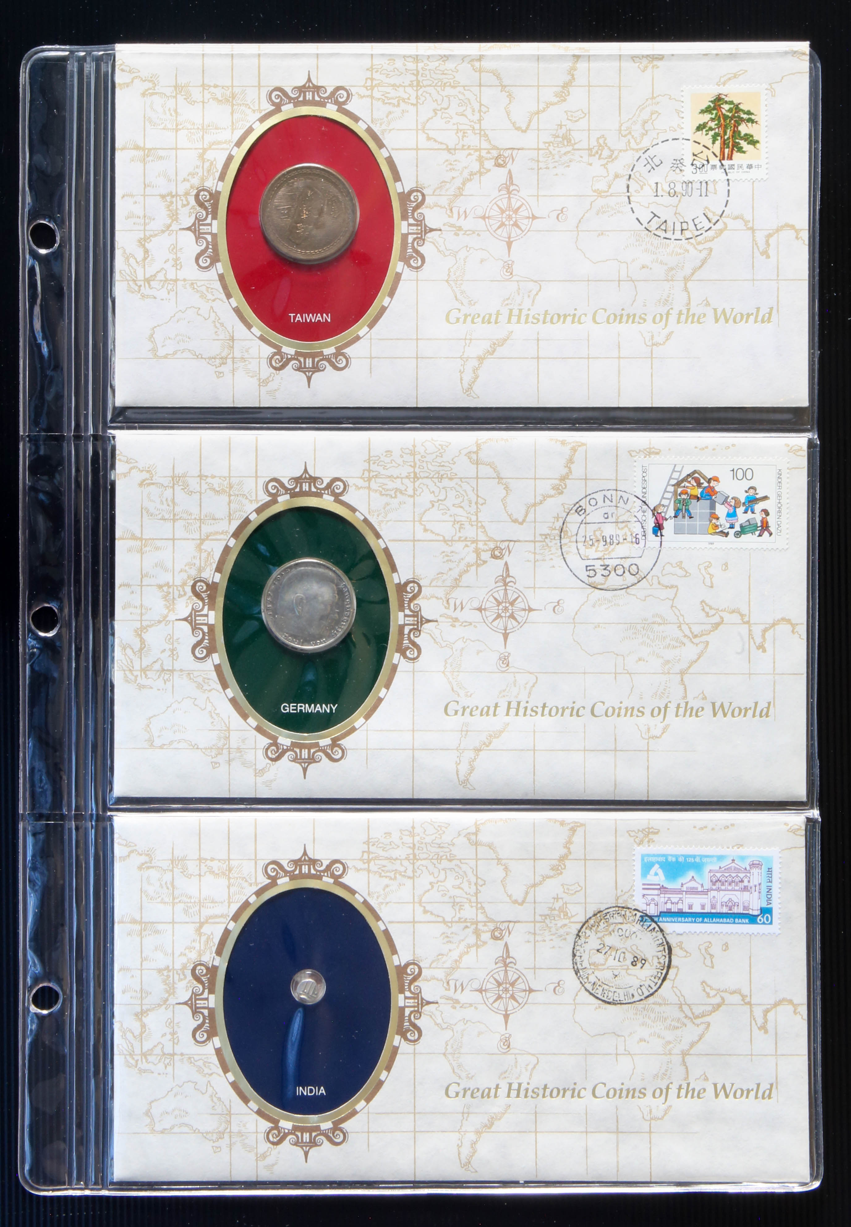 COINS OF ALL NATIONS 150カ国　フランクリンミント フランクリンミント COIN SETS OF ALL NATIONS 世界のコイン1巻～4巻