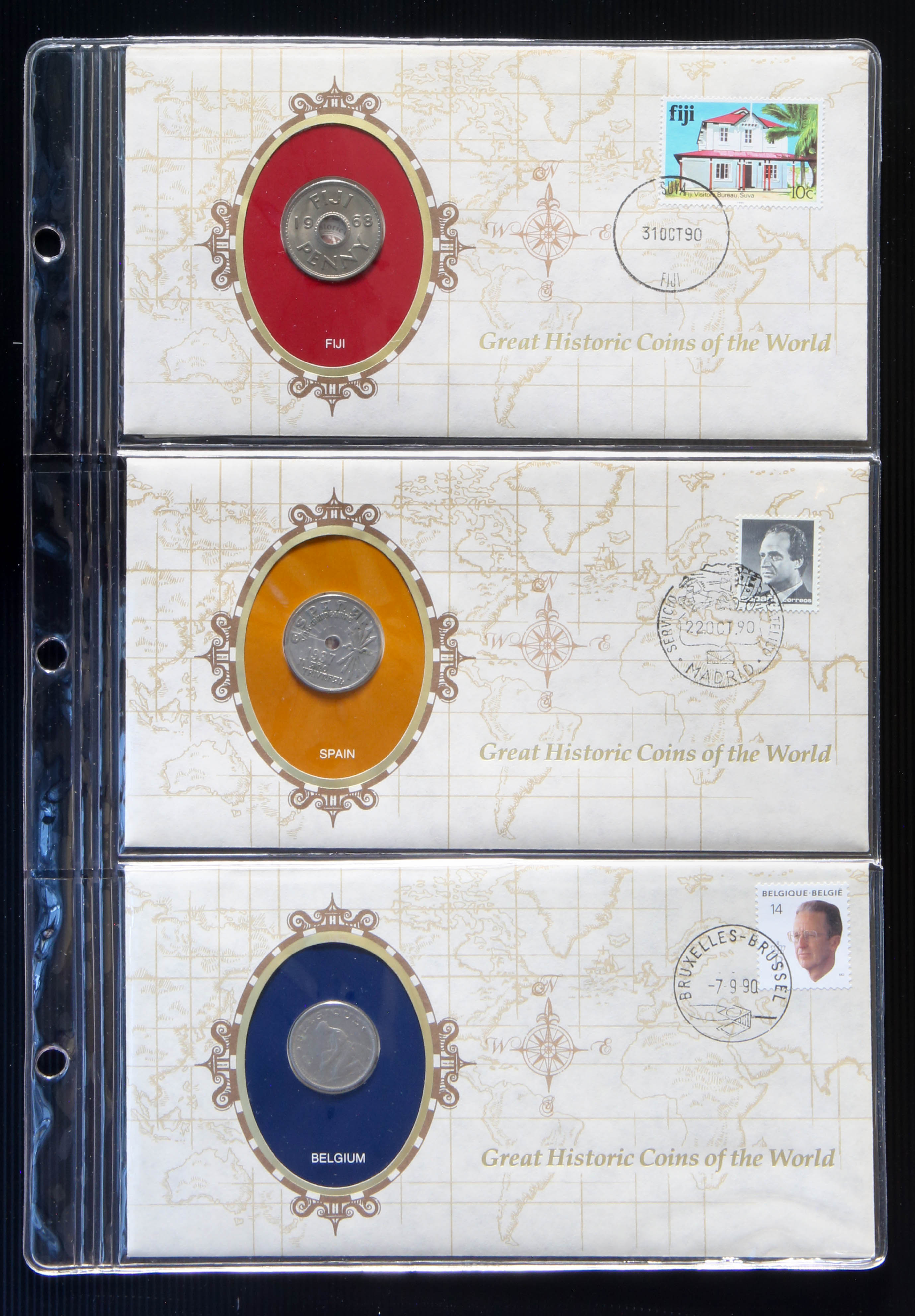 貨幣博物館 | フランクリンミント社製造 Great Historic Coins of the