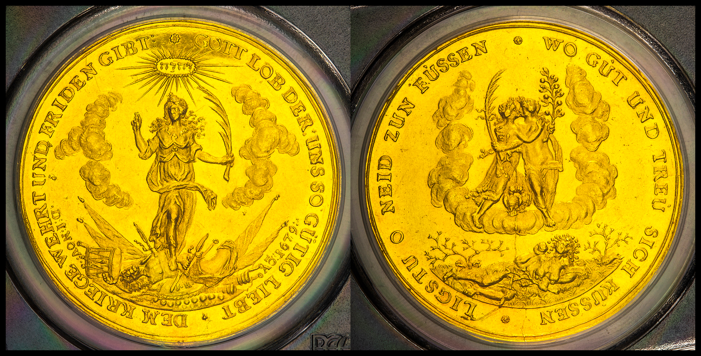 貨幣博物館 | GERMANY Hamburg ハンブルク 1/2Portugaloser（5Ducat