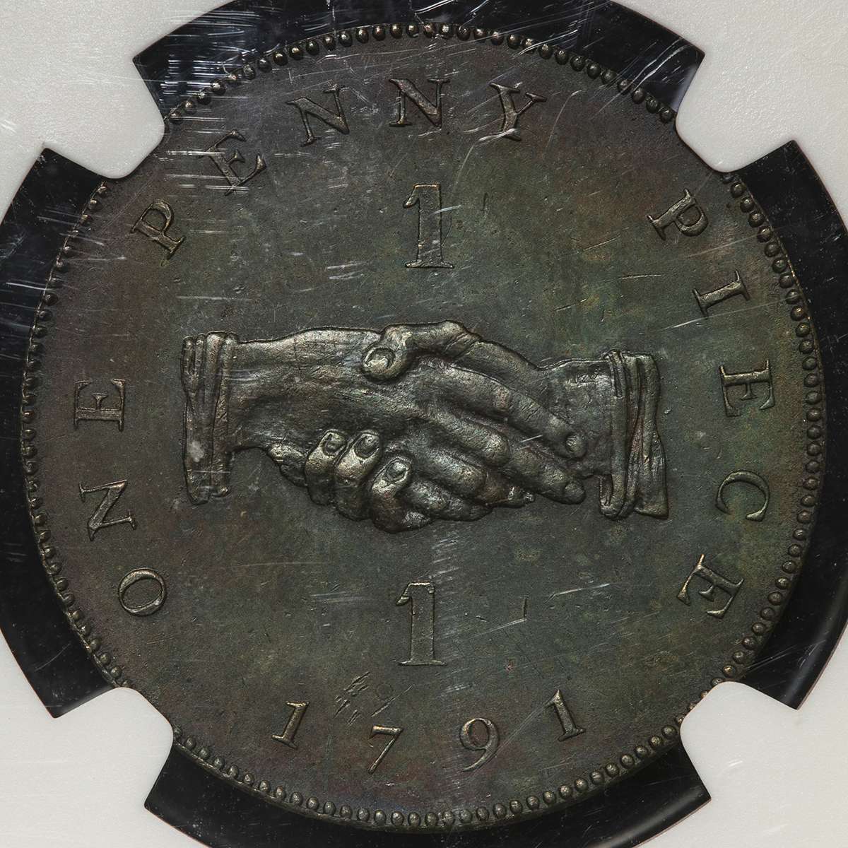 貨幣博物館 | SIERRA LEONE シェラレオネ Penny 1791 Proof UNC