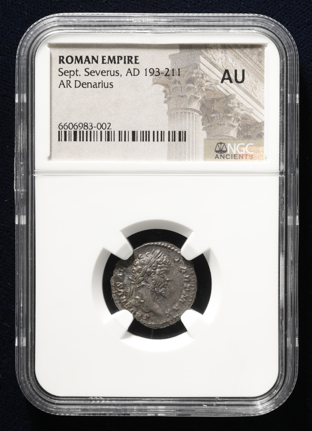 オークション,Roman Empire ローマ帝国 AR Denarius Septimius Severus